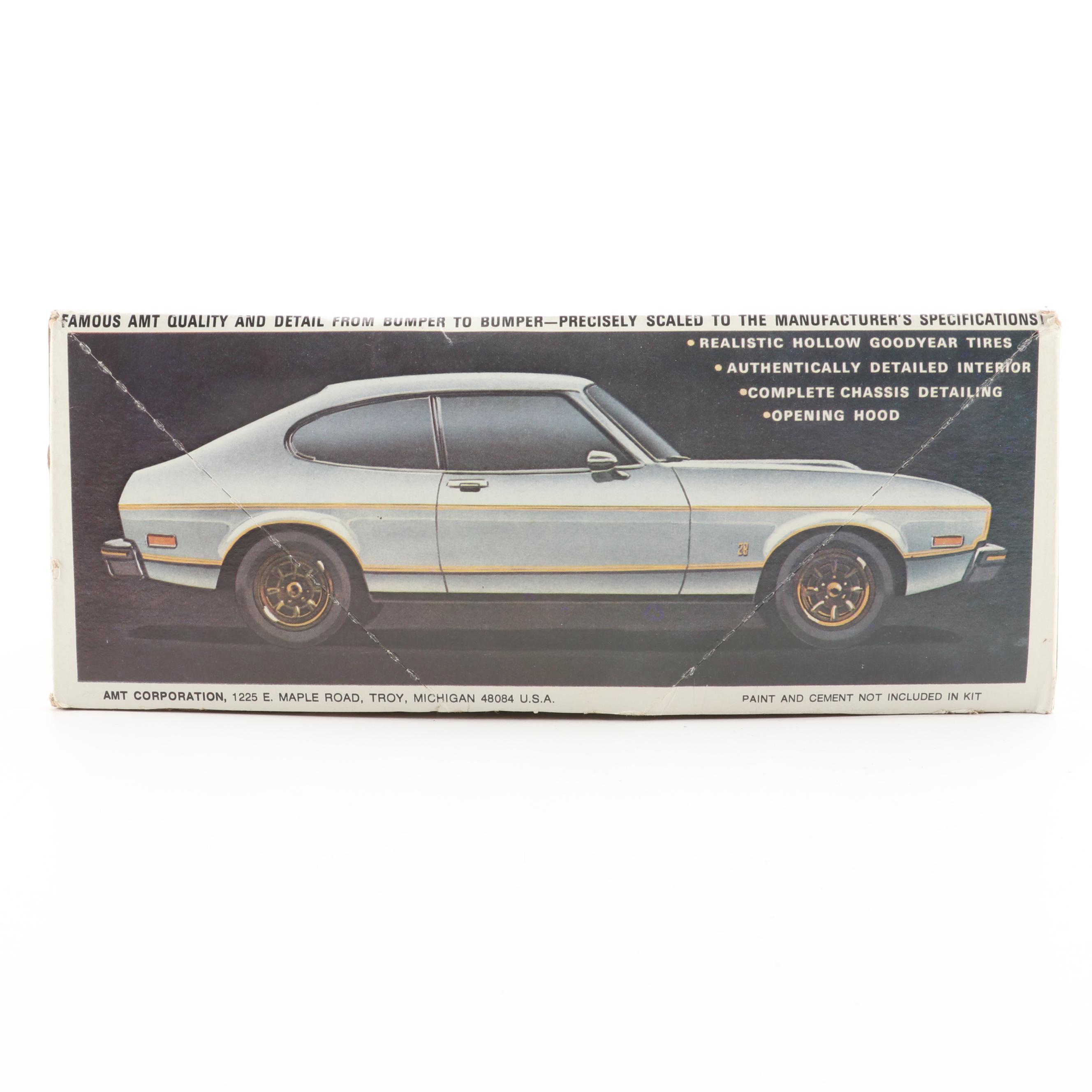 AMT Capri II S, Revell Chevy Combo and Other Model Cars