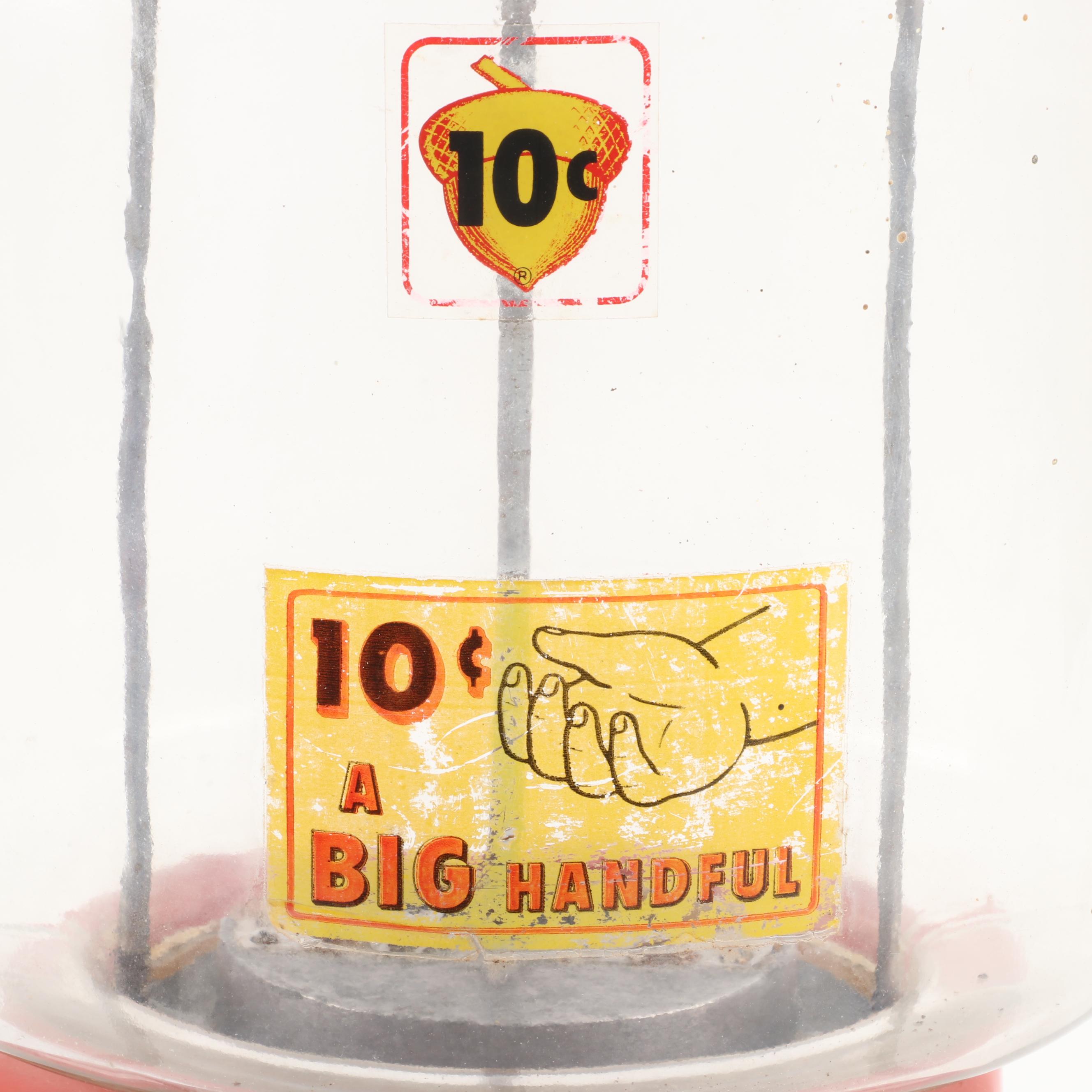 Oak Mfg. Co. Gum Ball Vending Machine