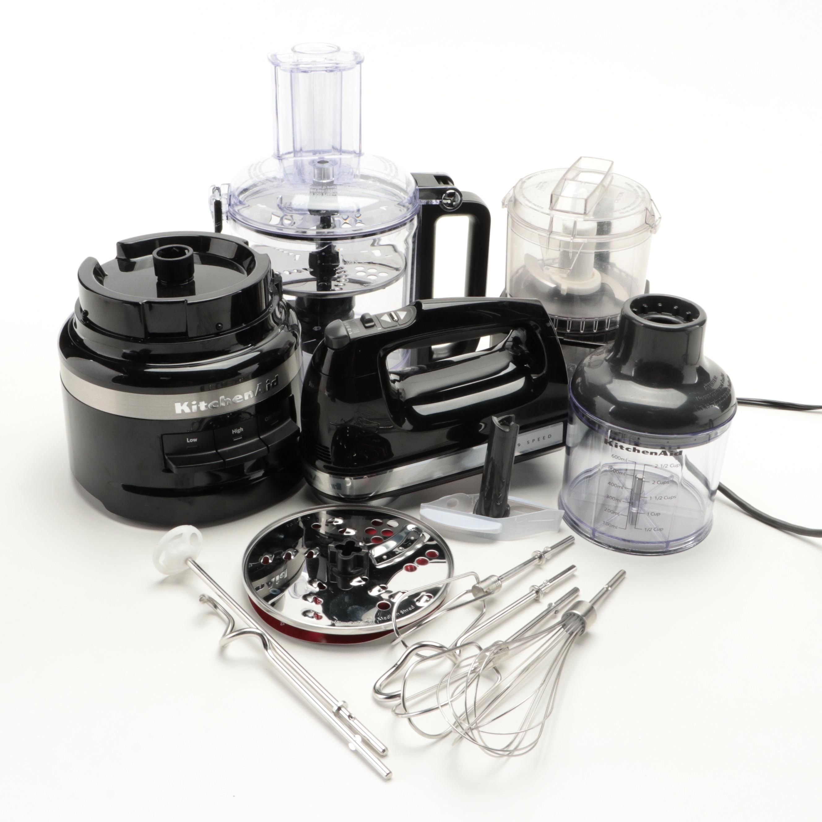 KitchenAid Food Processor, Mini-Prep Processor and Nine-Speed Hand Mixer