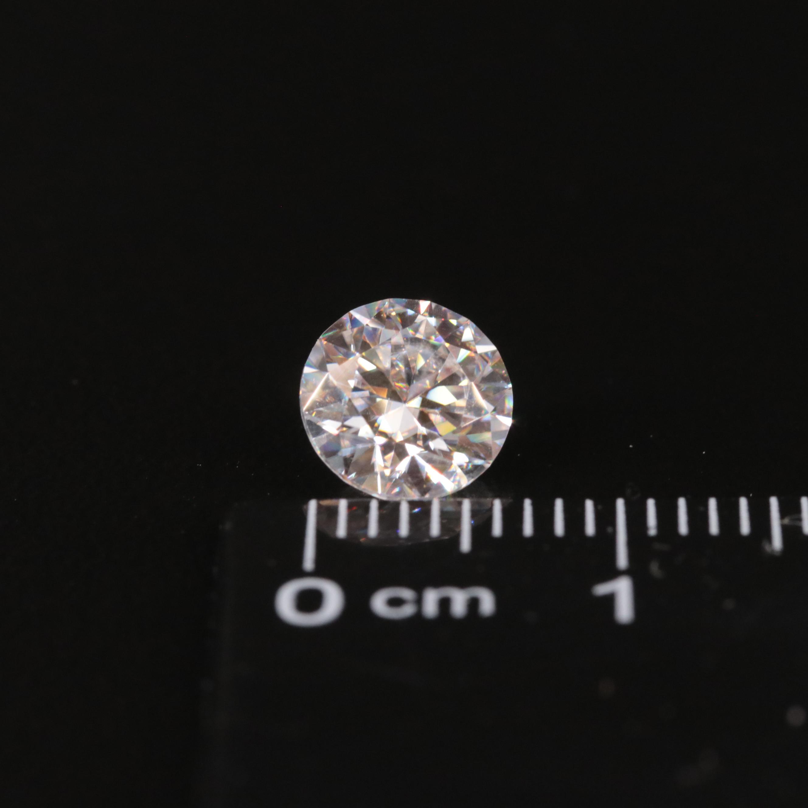 Loose 3.07 CTW Moissanite