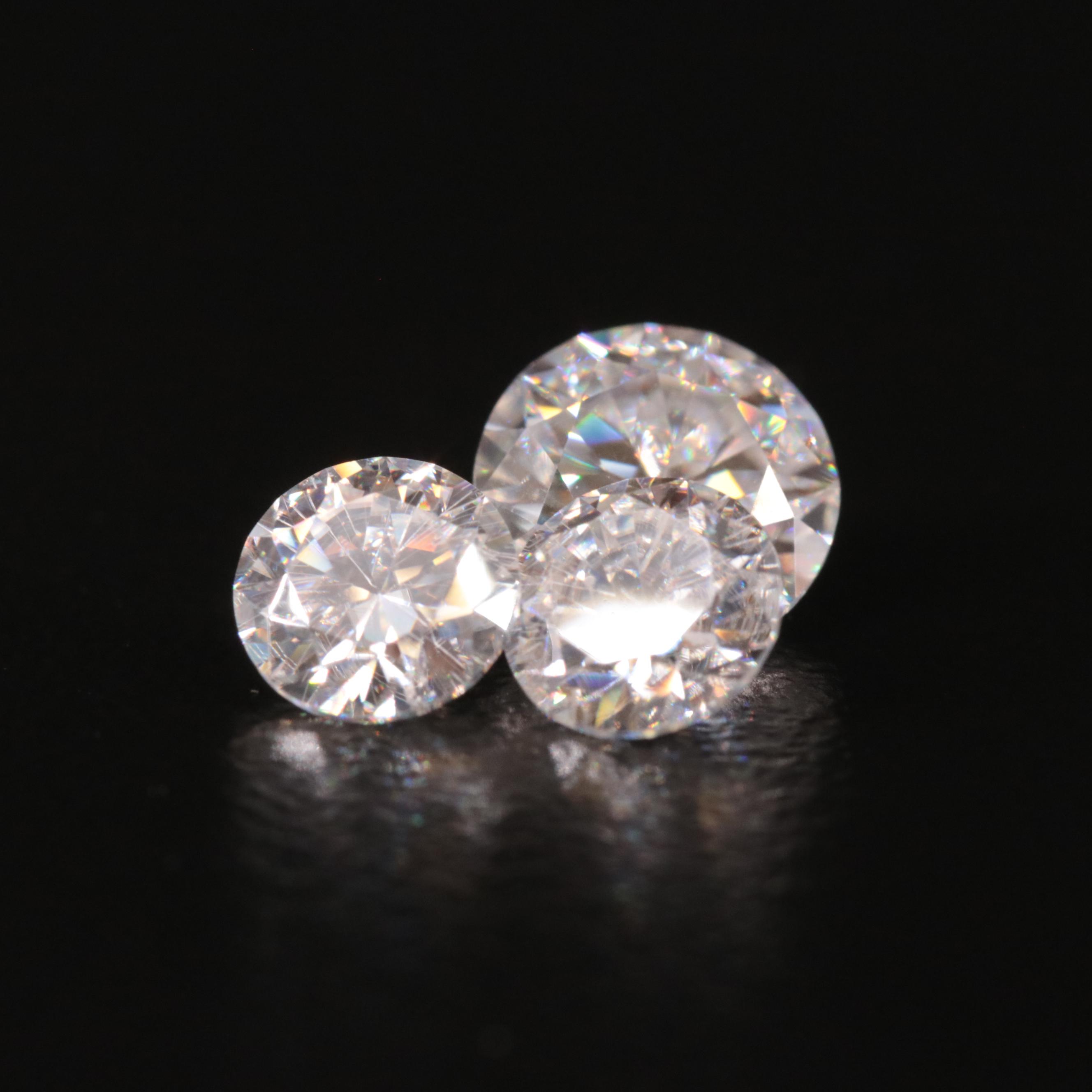 Loose 2.34 CTW Moissanite