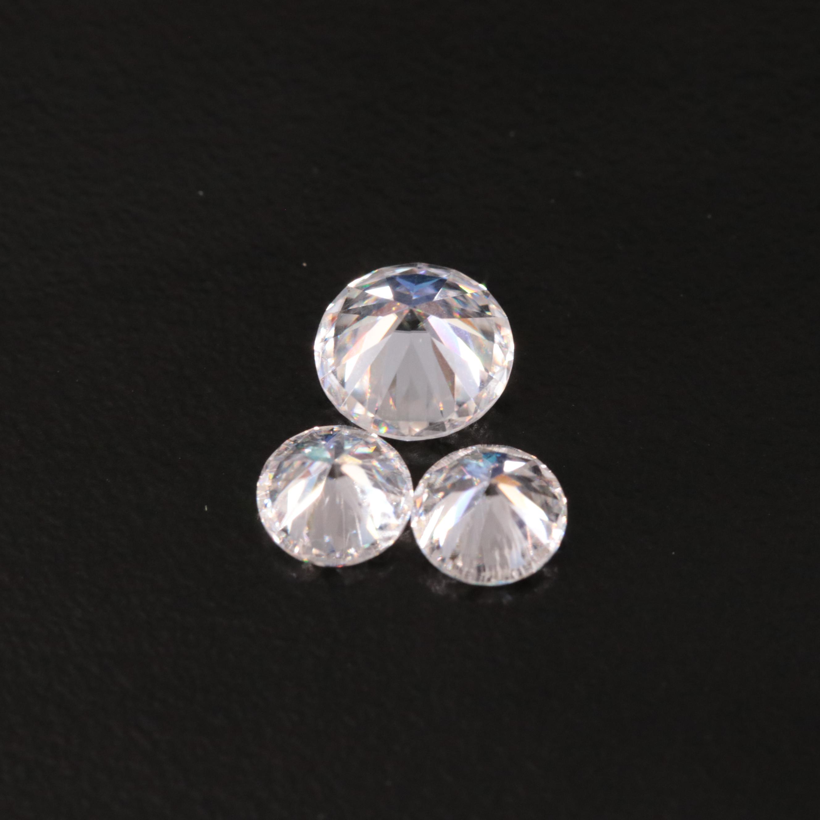 Loose 2.34 CTW Moissanite
