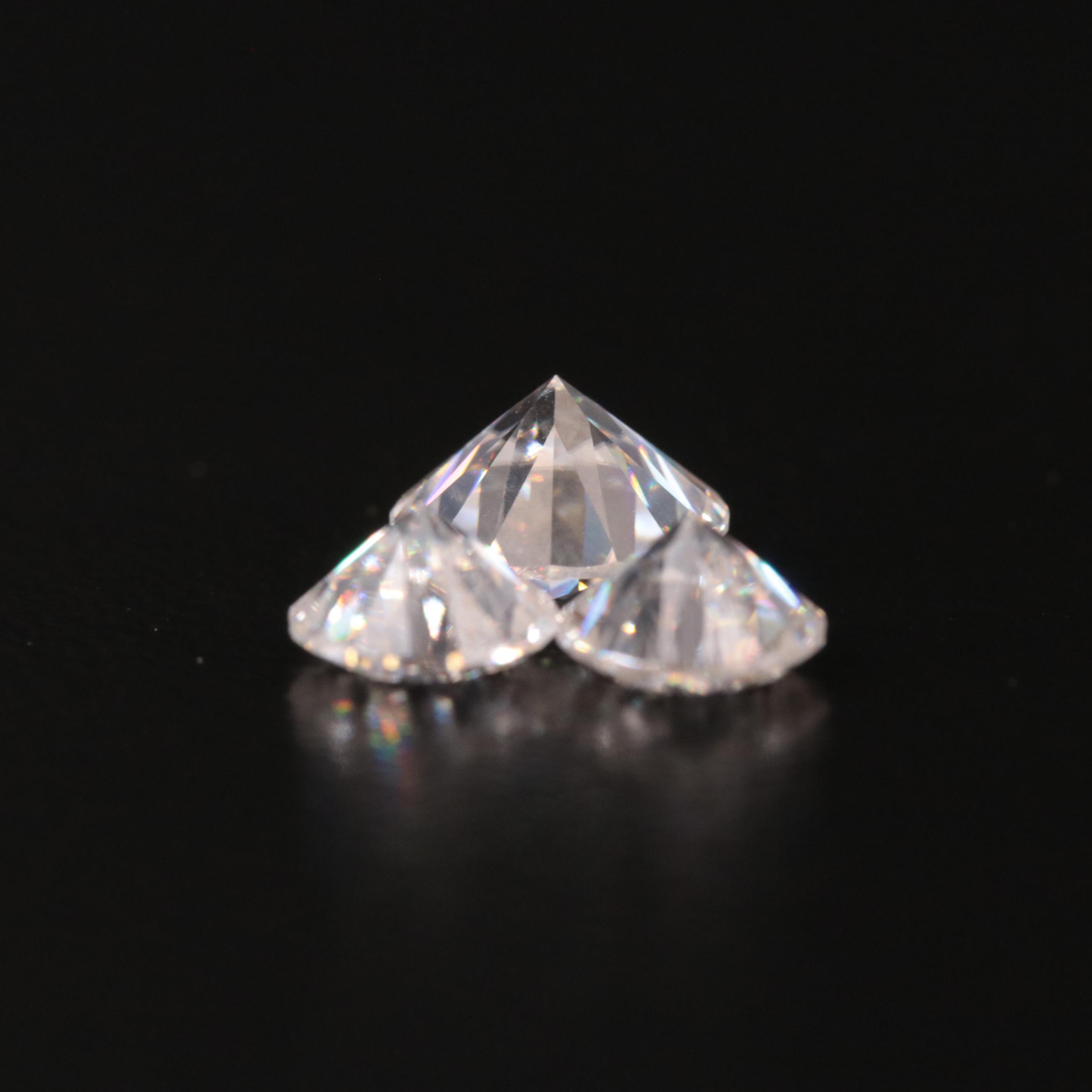 Loose 2.34 CTW Moissanite
