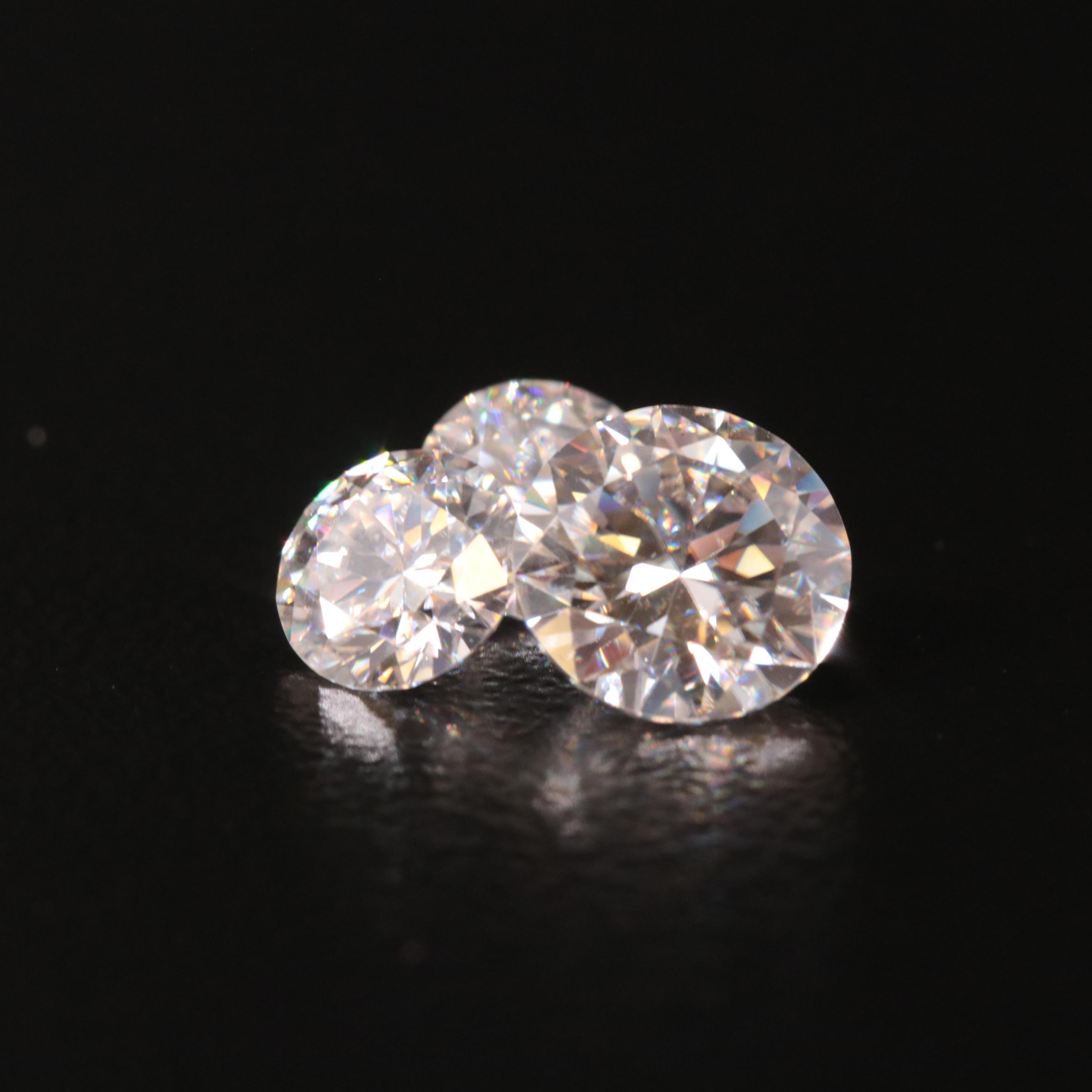 Loose 2.12 CTW Moissanite