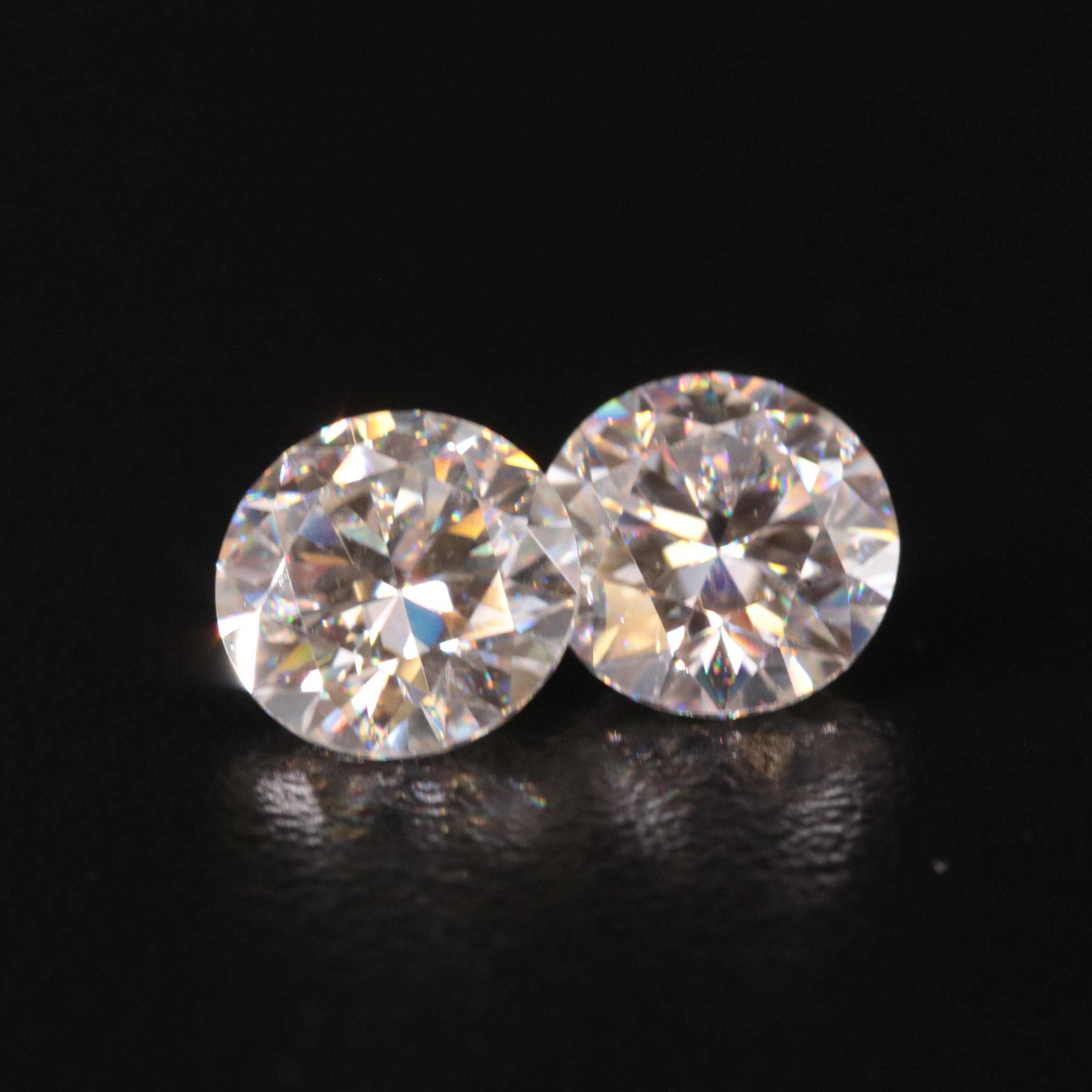 Loose 3.49 CTW Moissanite
