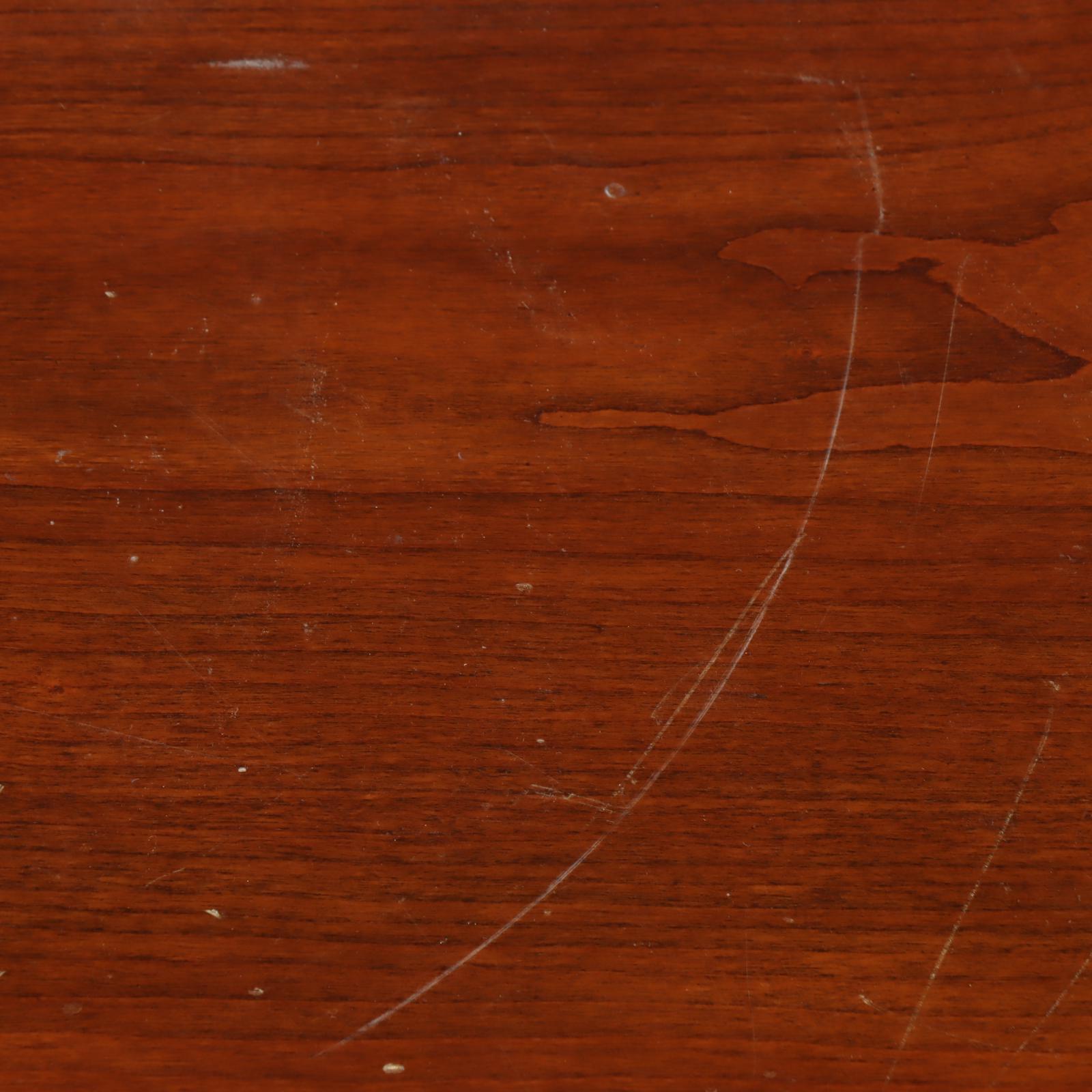 White Fine Furniture French Provincial Style Cherrywood and Maple Buffet