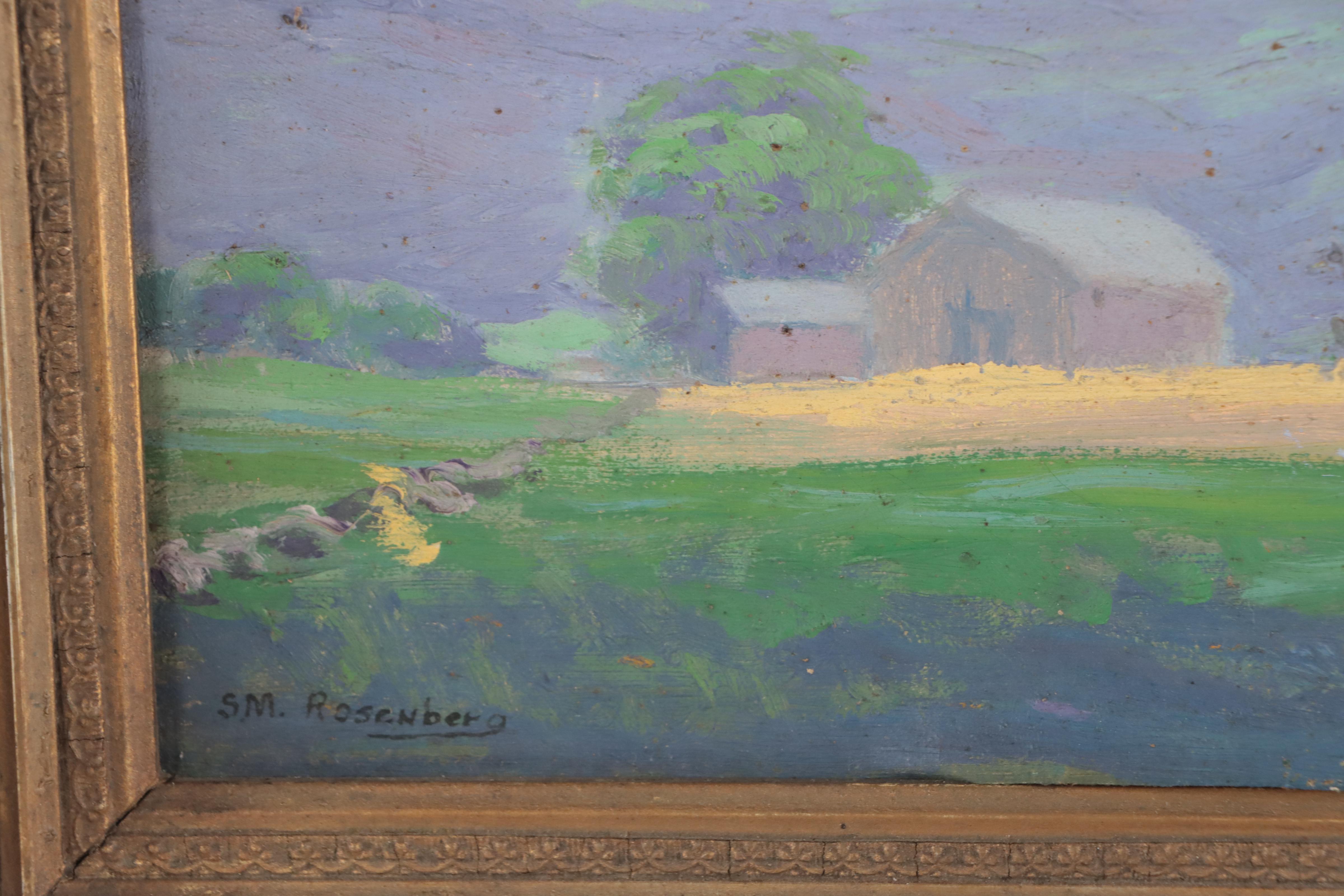 Country Landscape Oil Painting