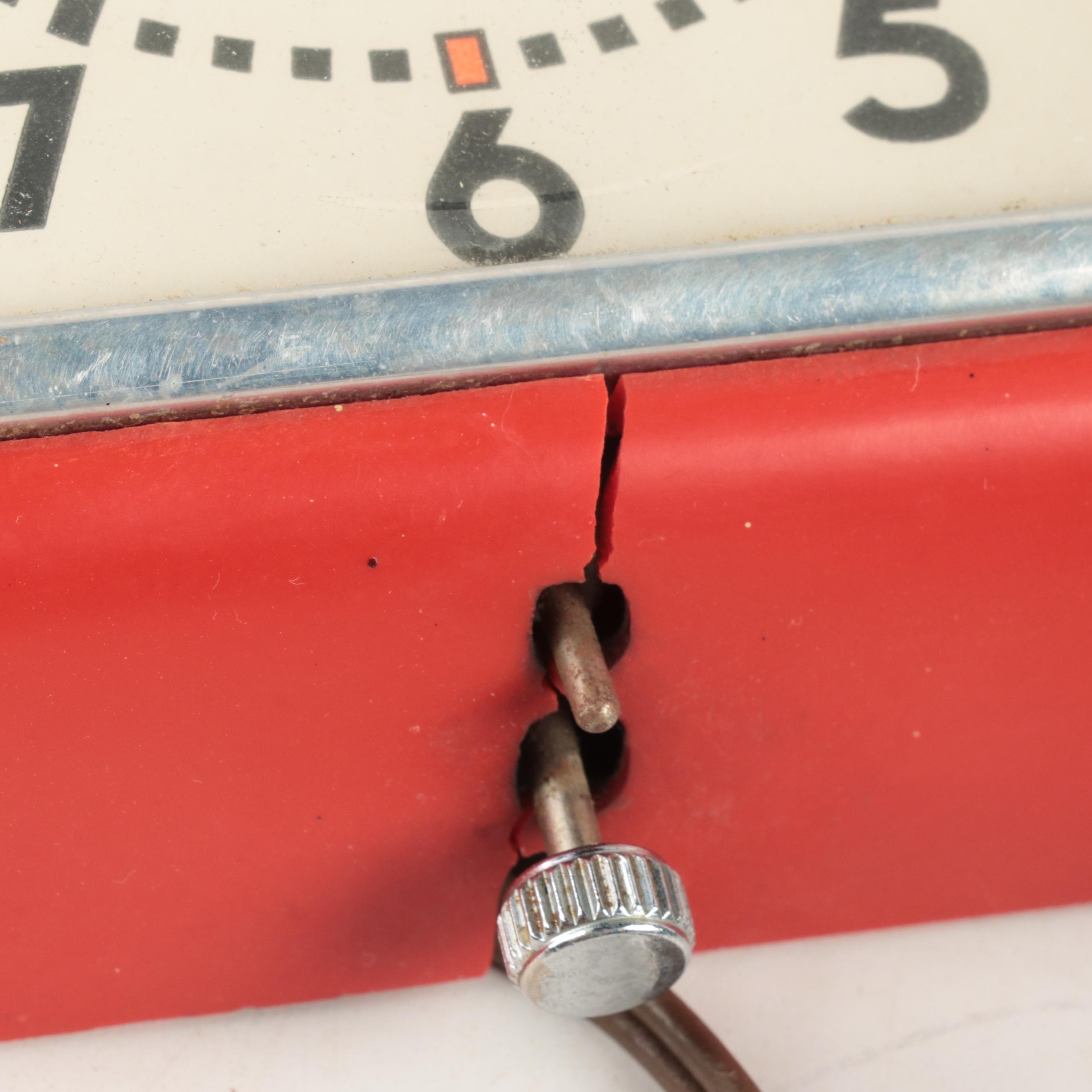 Westclox and General Electric Wall-Mounted Clocks, Mid-Late 20th Century