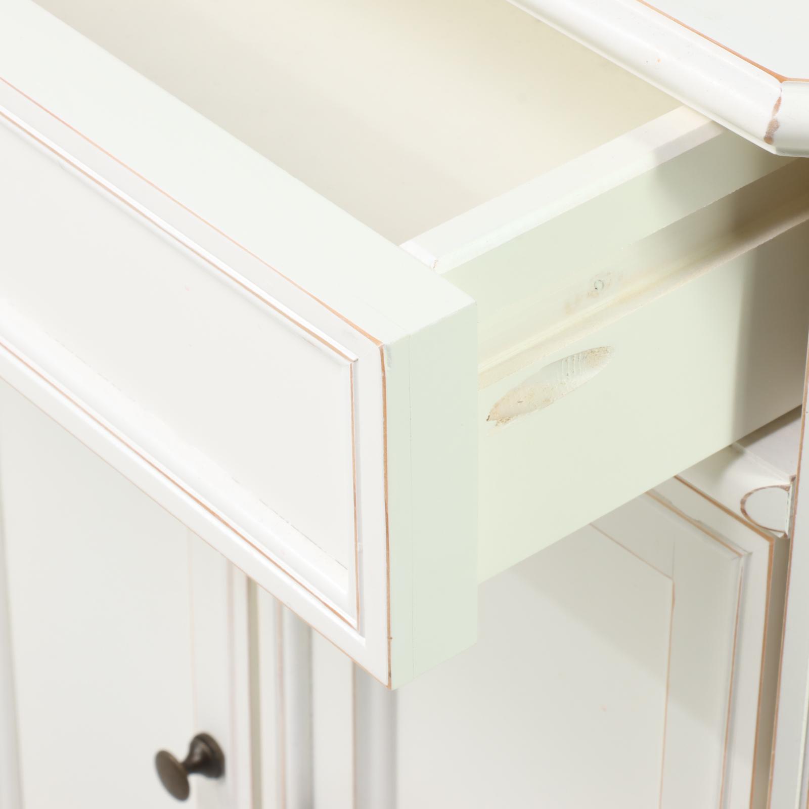 Ballard Designs White-Painted Console Cabinet