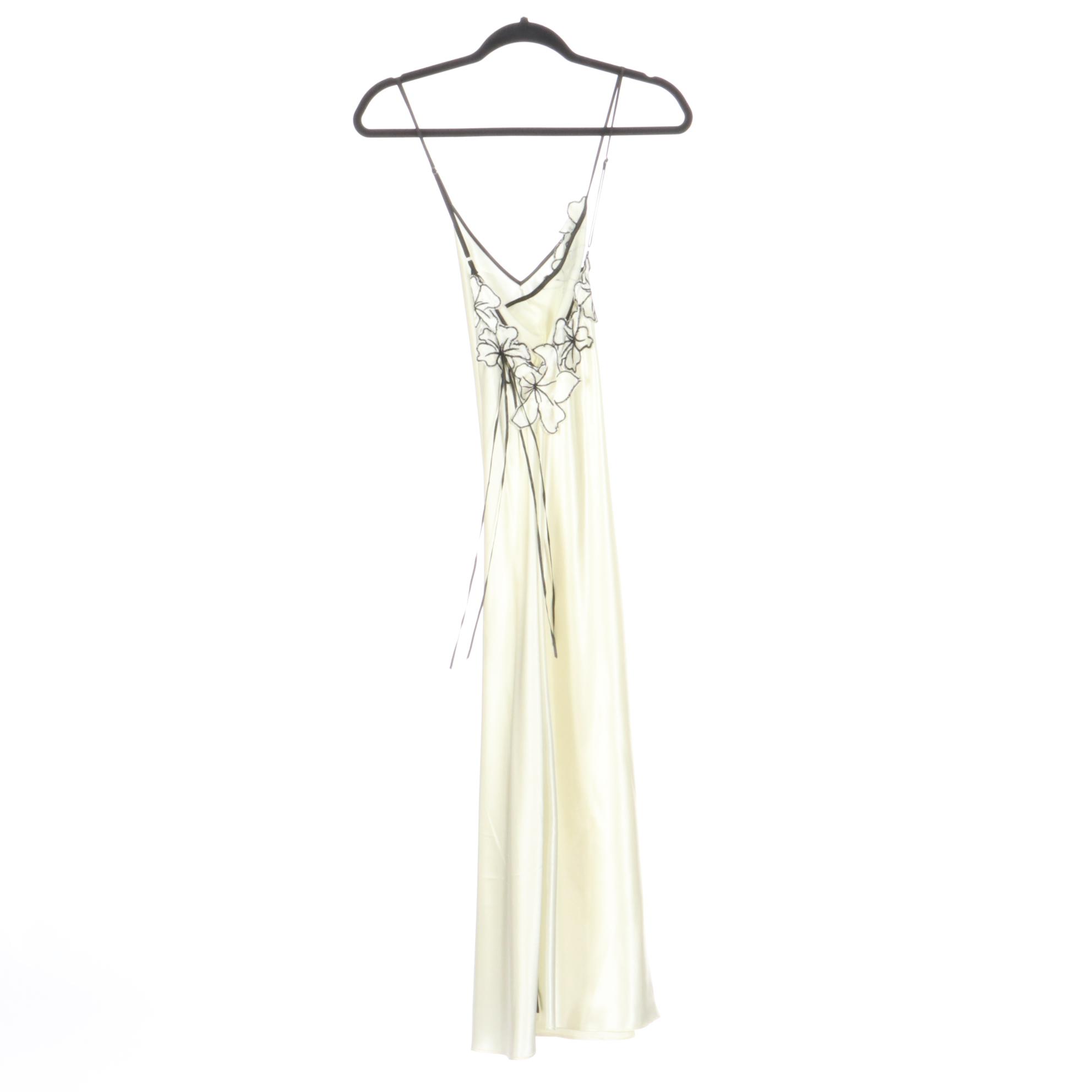 Susan Lucci Floral Appliqué Nightgowns with Sheer Robe