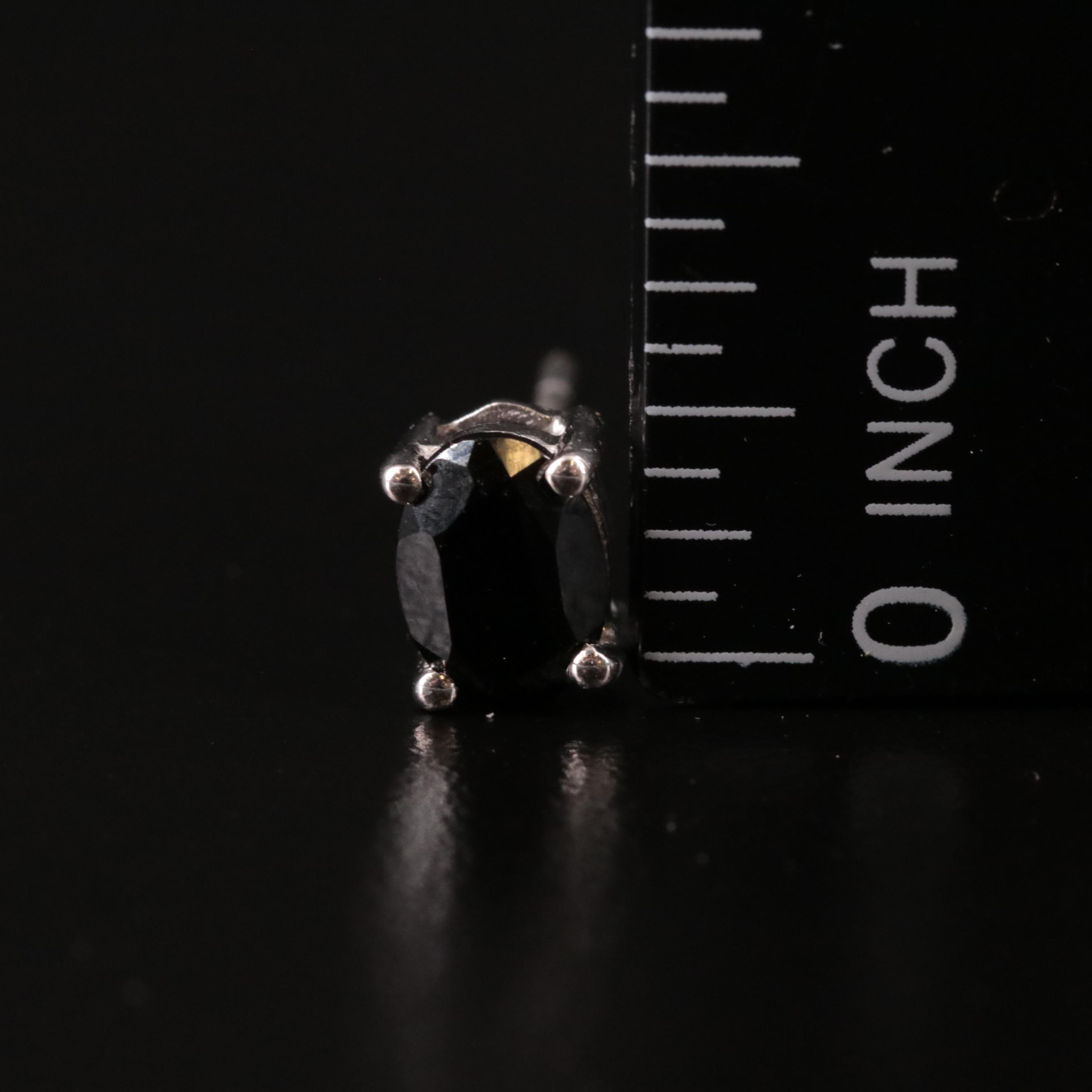 Sterling Cubic Zirconia Stud Earrings