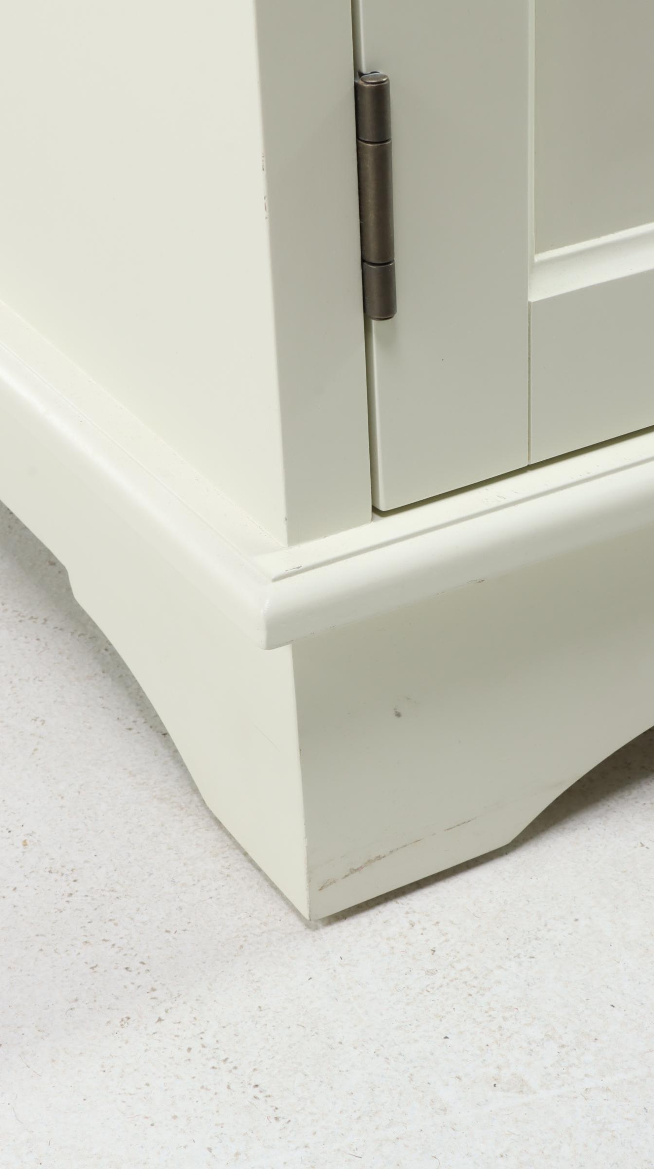 Pottery Barn "Graham" Secretary Desk in Antique White