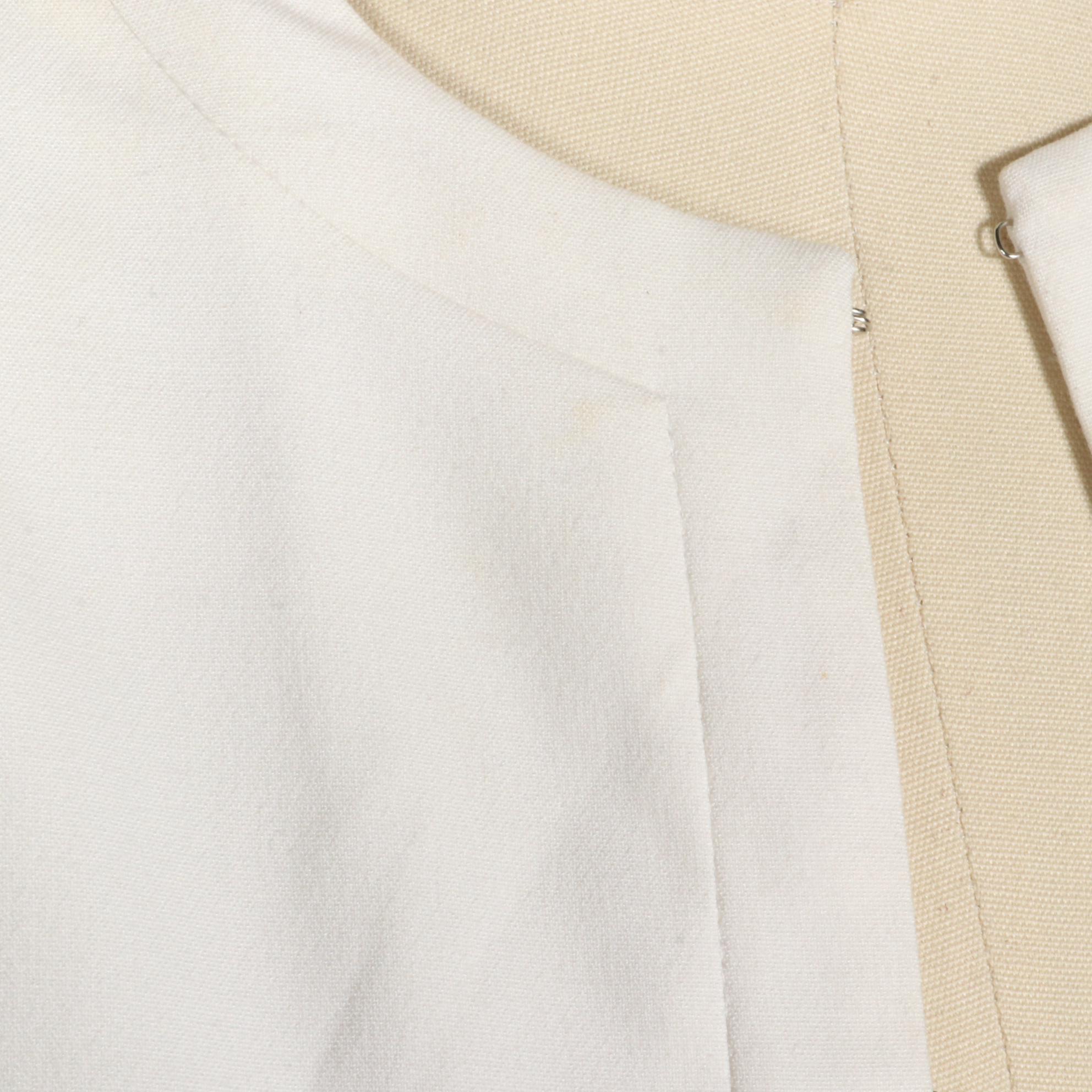 Susan Lucci Overcoat and Denim Bodycon Dress