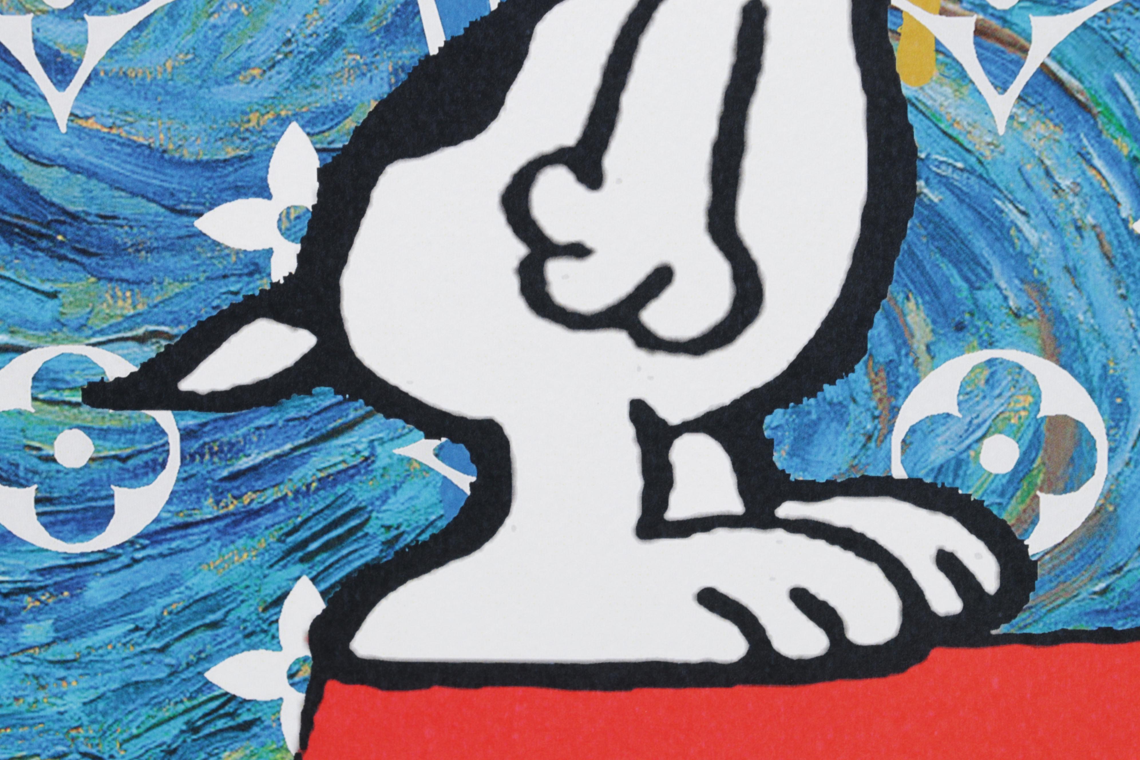 Death NYC Pop Art Digital Print "Snoopy"