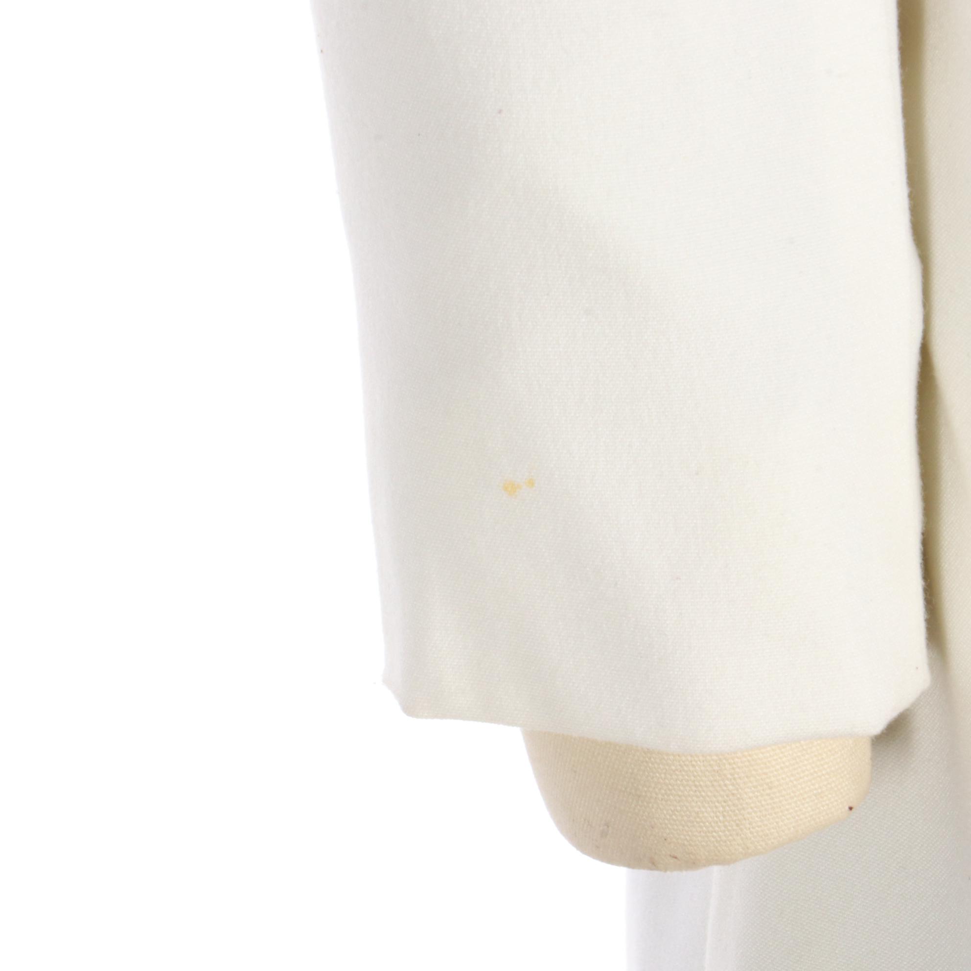 Susan Lucci Overcoat and Denim Bodycon Dress