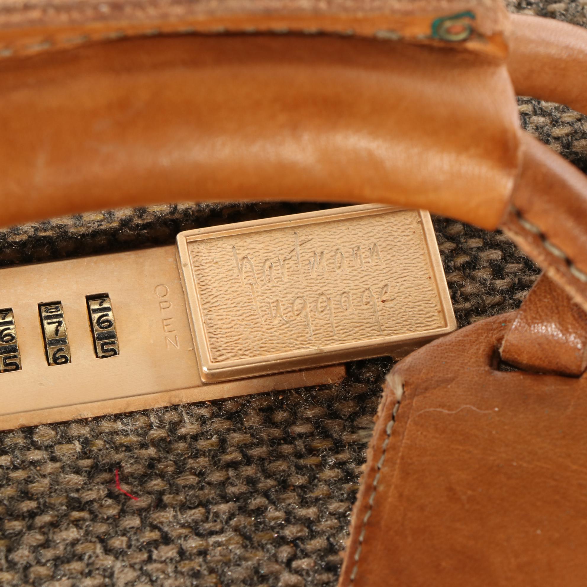 Hartmann Luggage Suitcases in Tweed and Leather