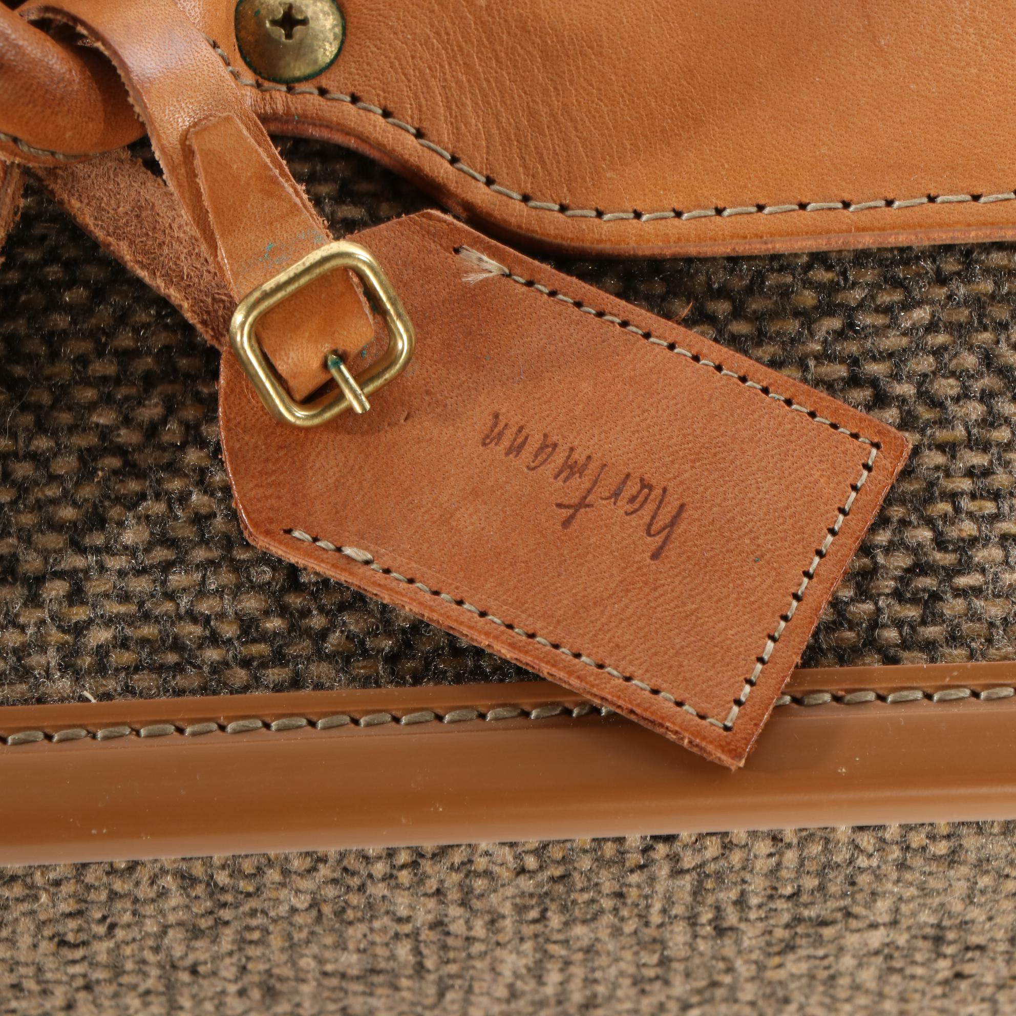 Hartmann Luggage Suitcases in Tweed and Leather