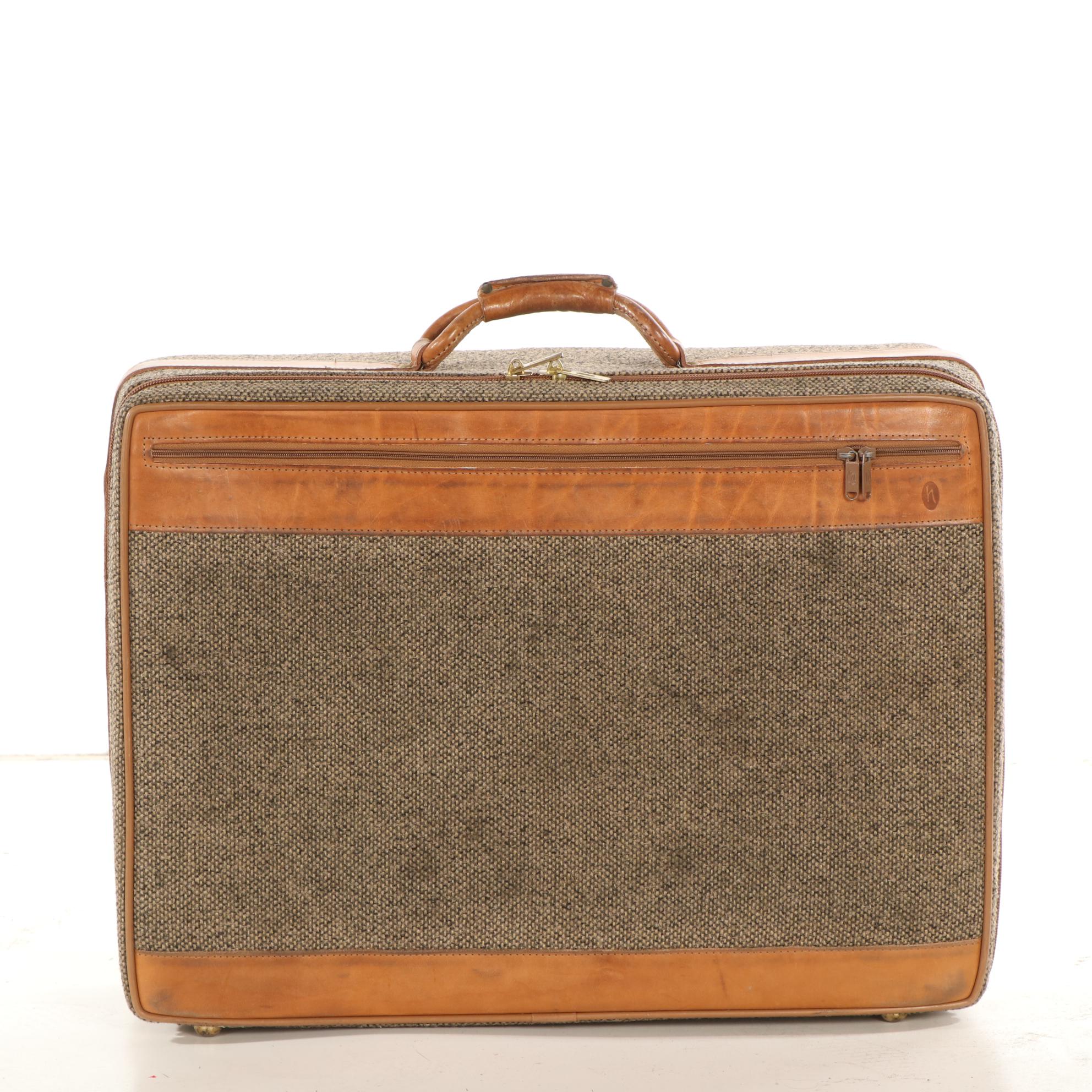 Hartmann Luggage Suitcases in Tweed and Leather