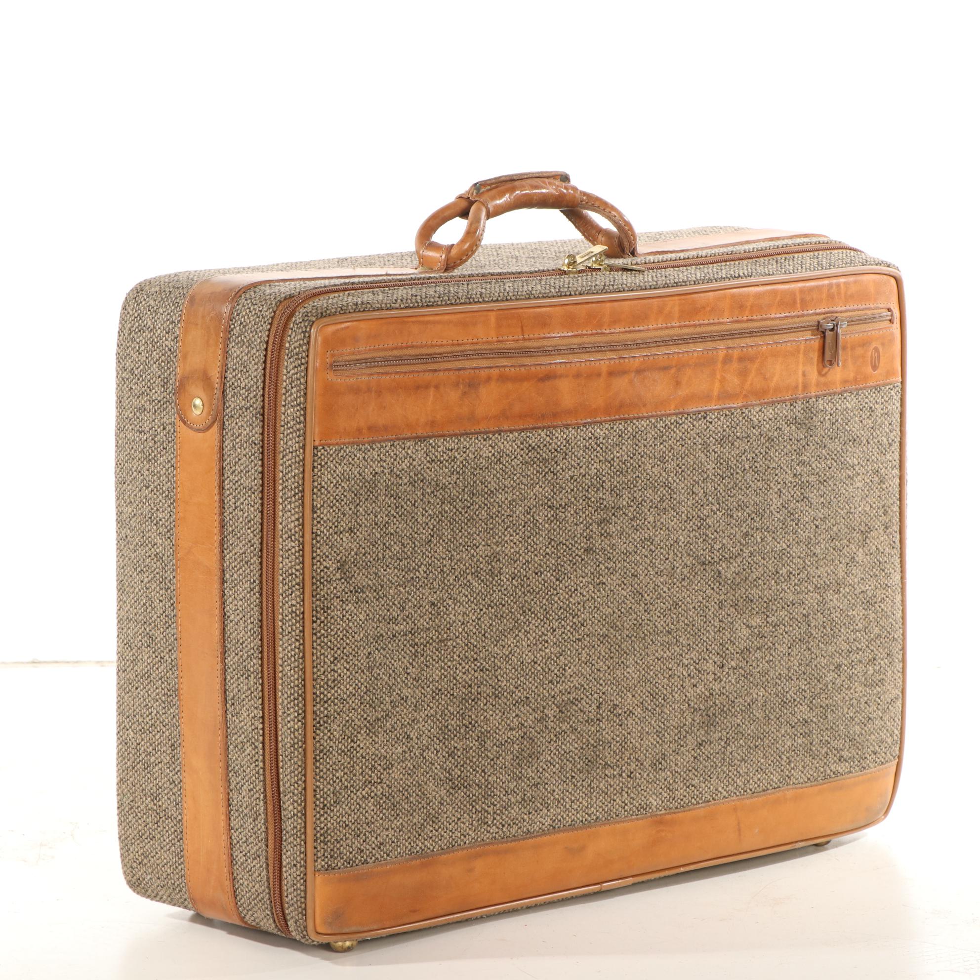 Hartmann Luggage Suitcases in Tweed and Leather