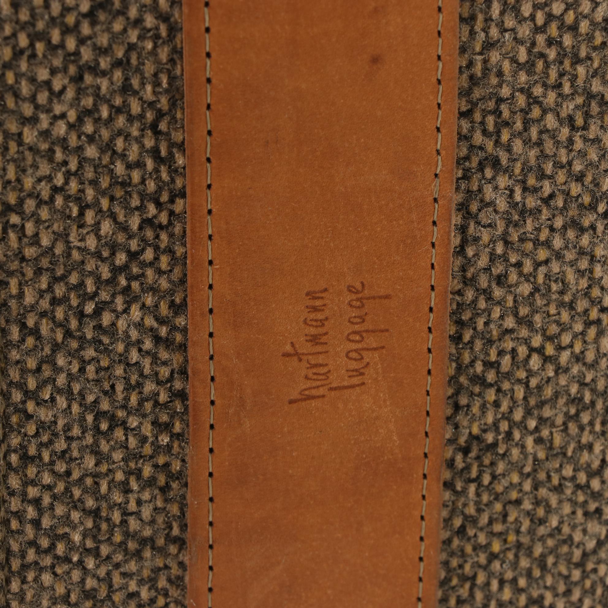 Hartmann Luggage Suitcases in Tweed and Leather