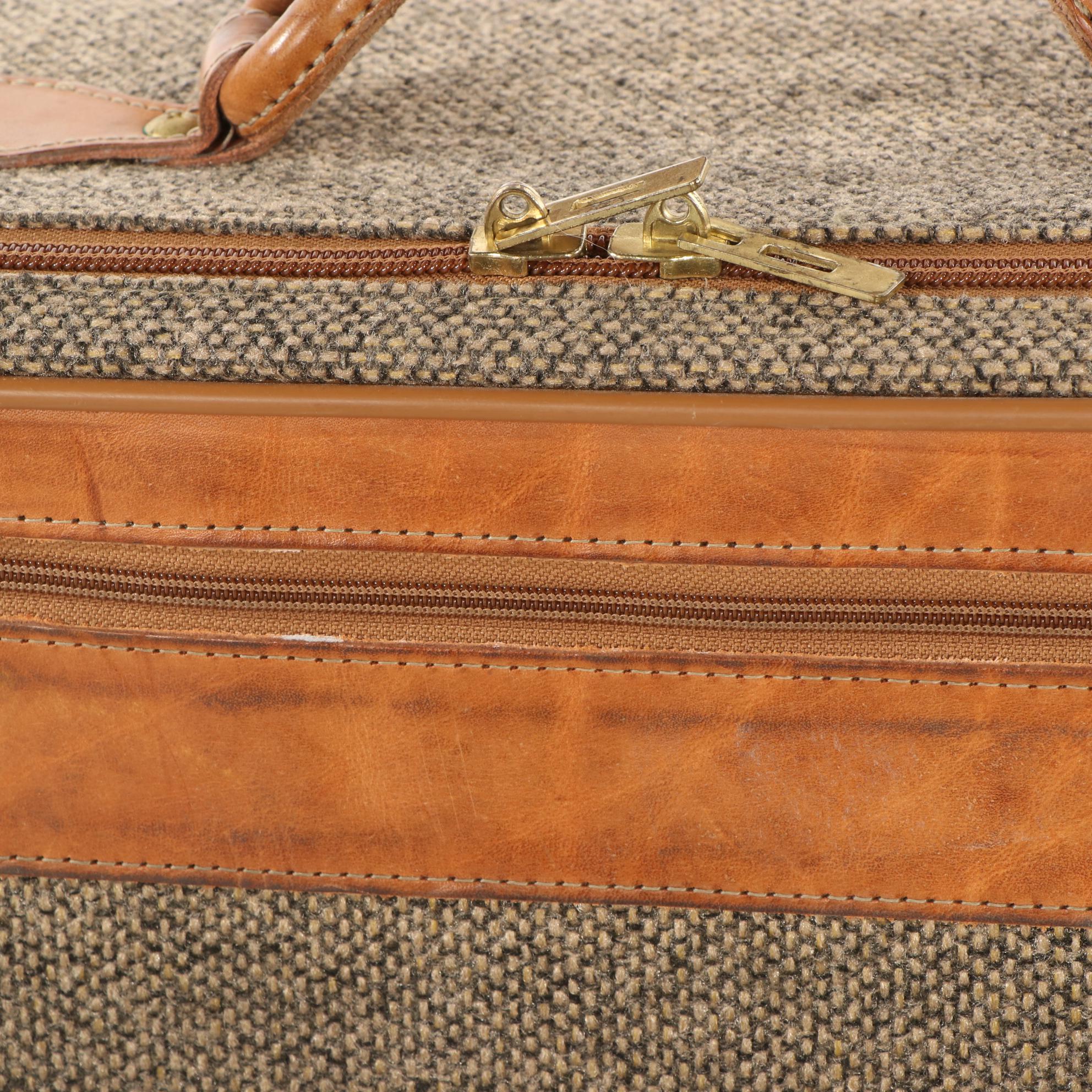 Hartmann Luggage Suitcases in Tweed and Leather