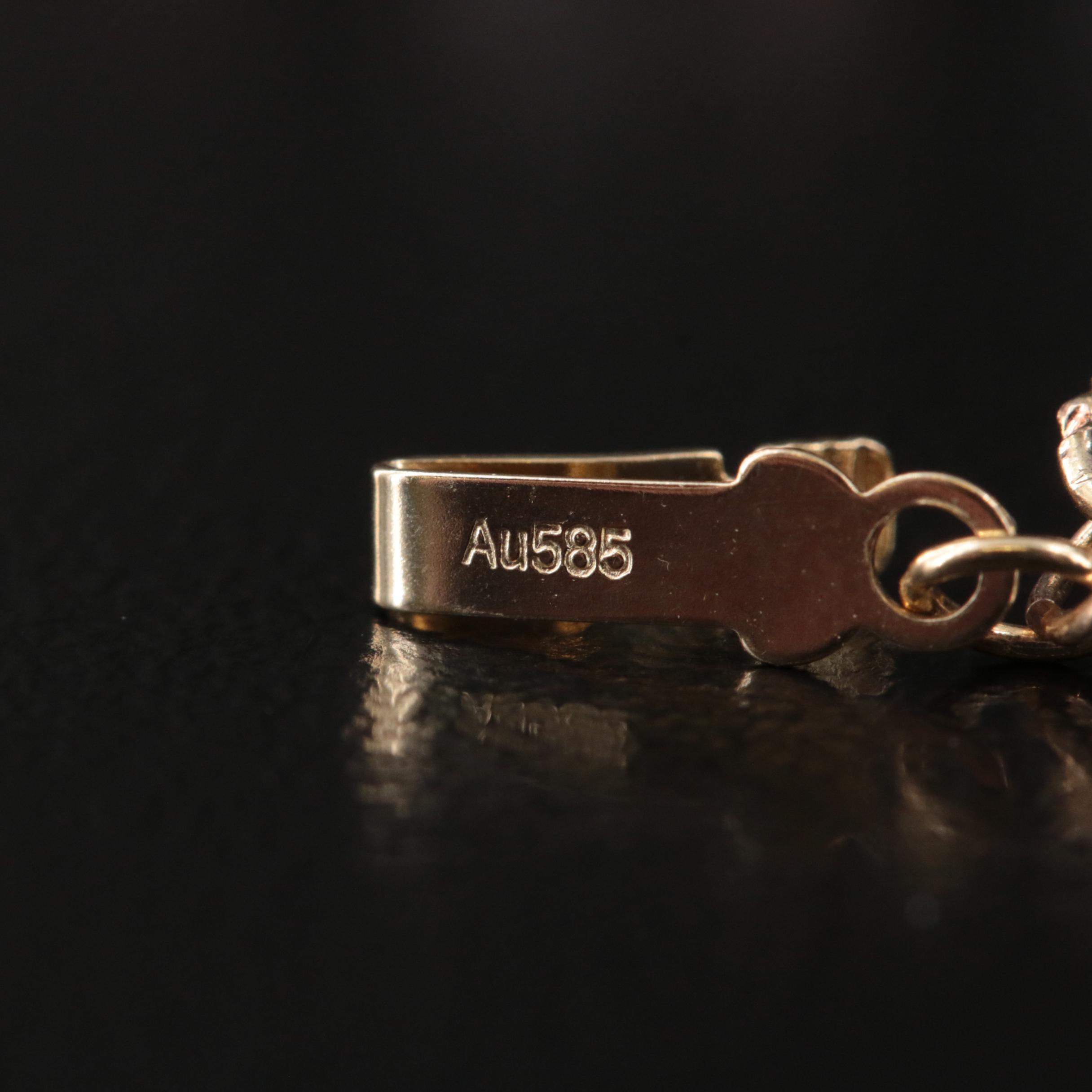 Pearl Necklace with 14K Clasp