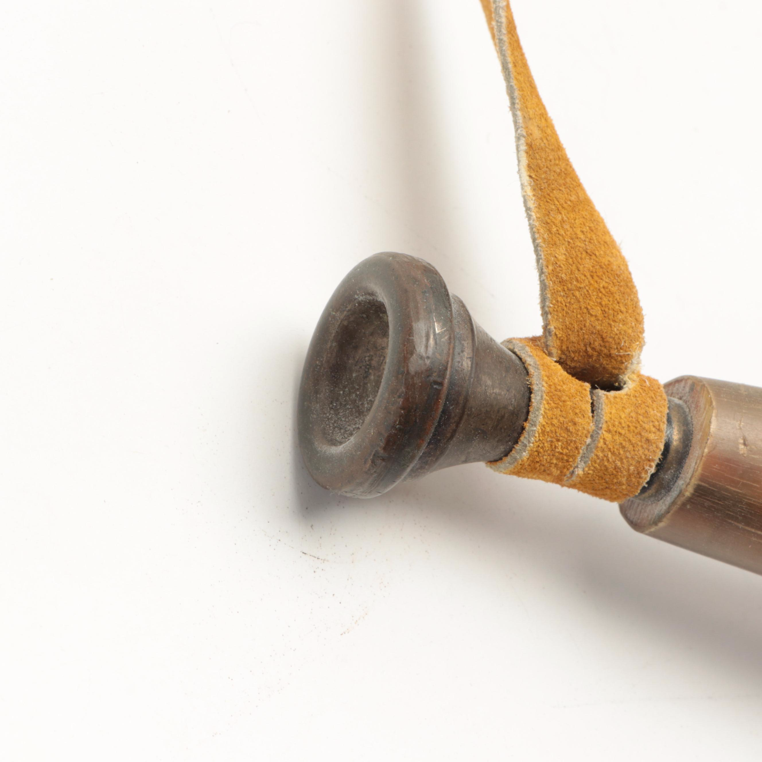 Carved Gun Powder Horns