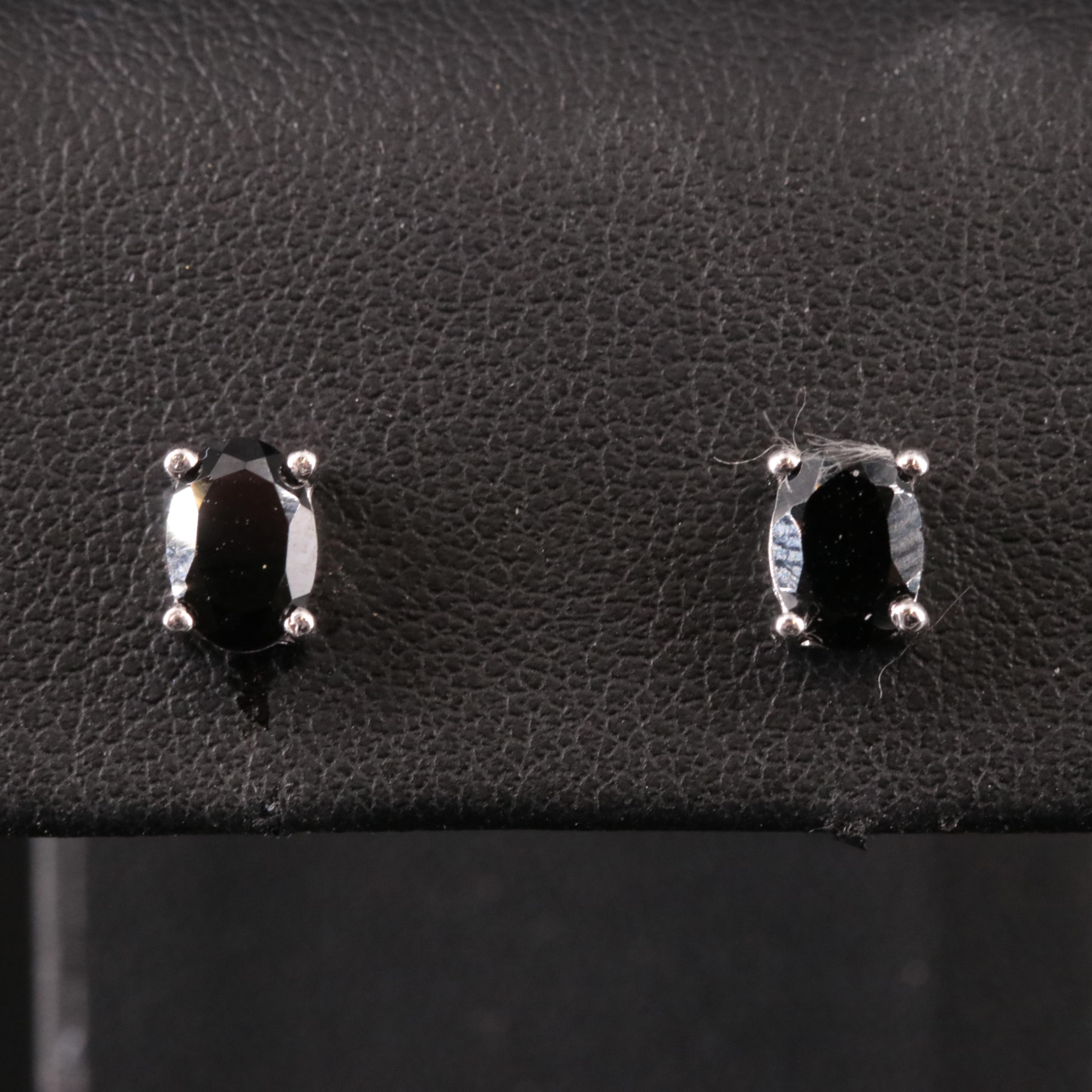 Sterling Cubic Zirconia Stud Earrings