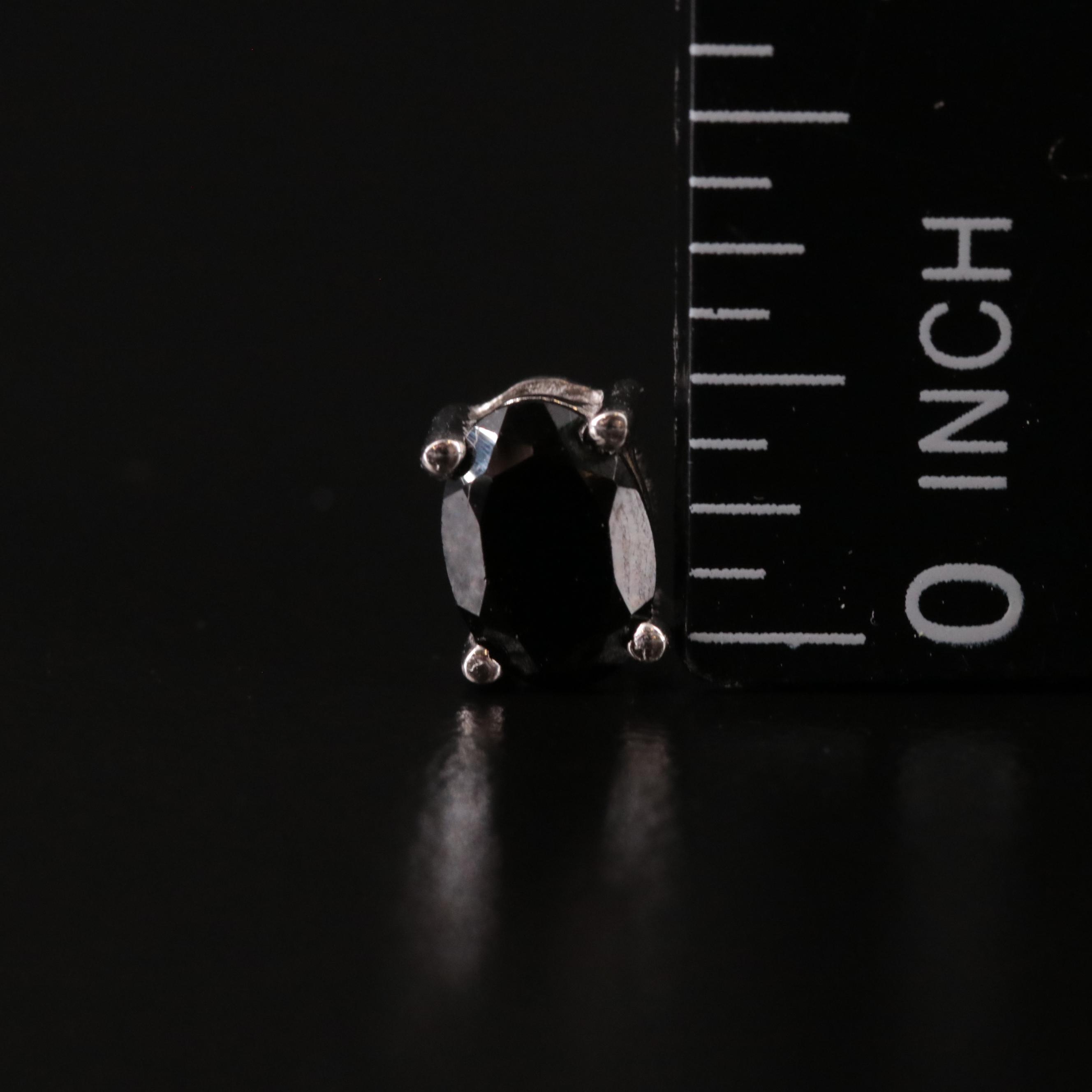 Sterling Cubic Zirconia Stud Earrings