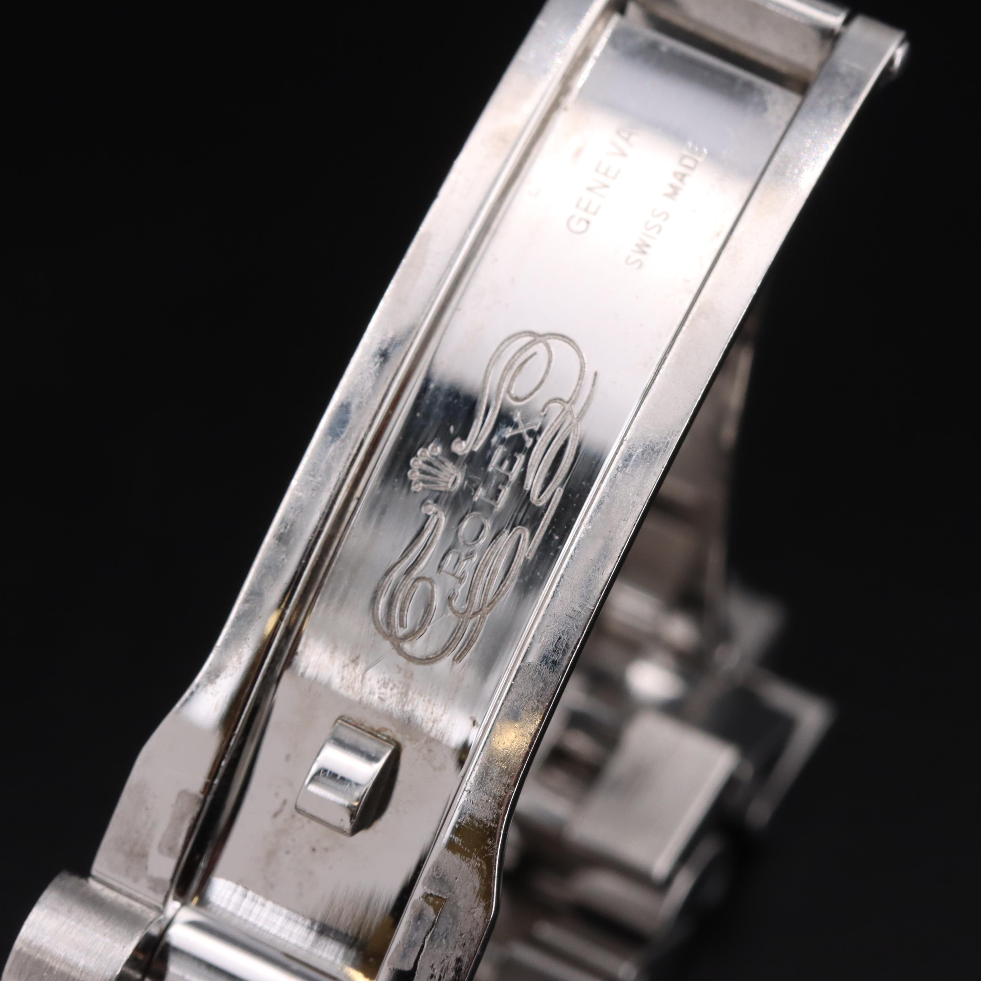 Rolex Datejust 18K and Stainless Steel Diamond Factory Dial Watch