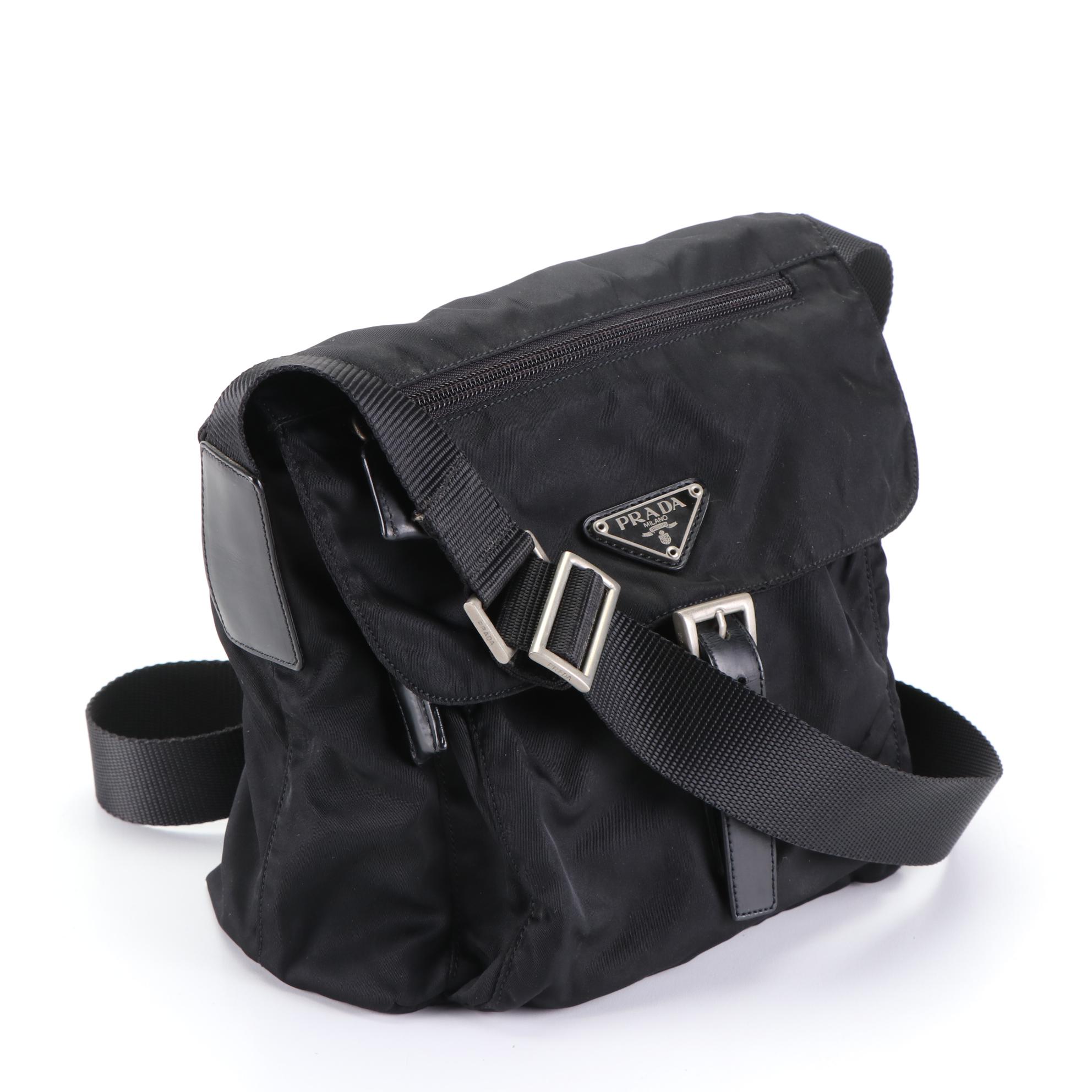 Prada Tessuto Nylon Crossbody Bag