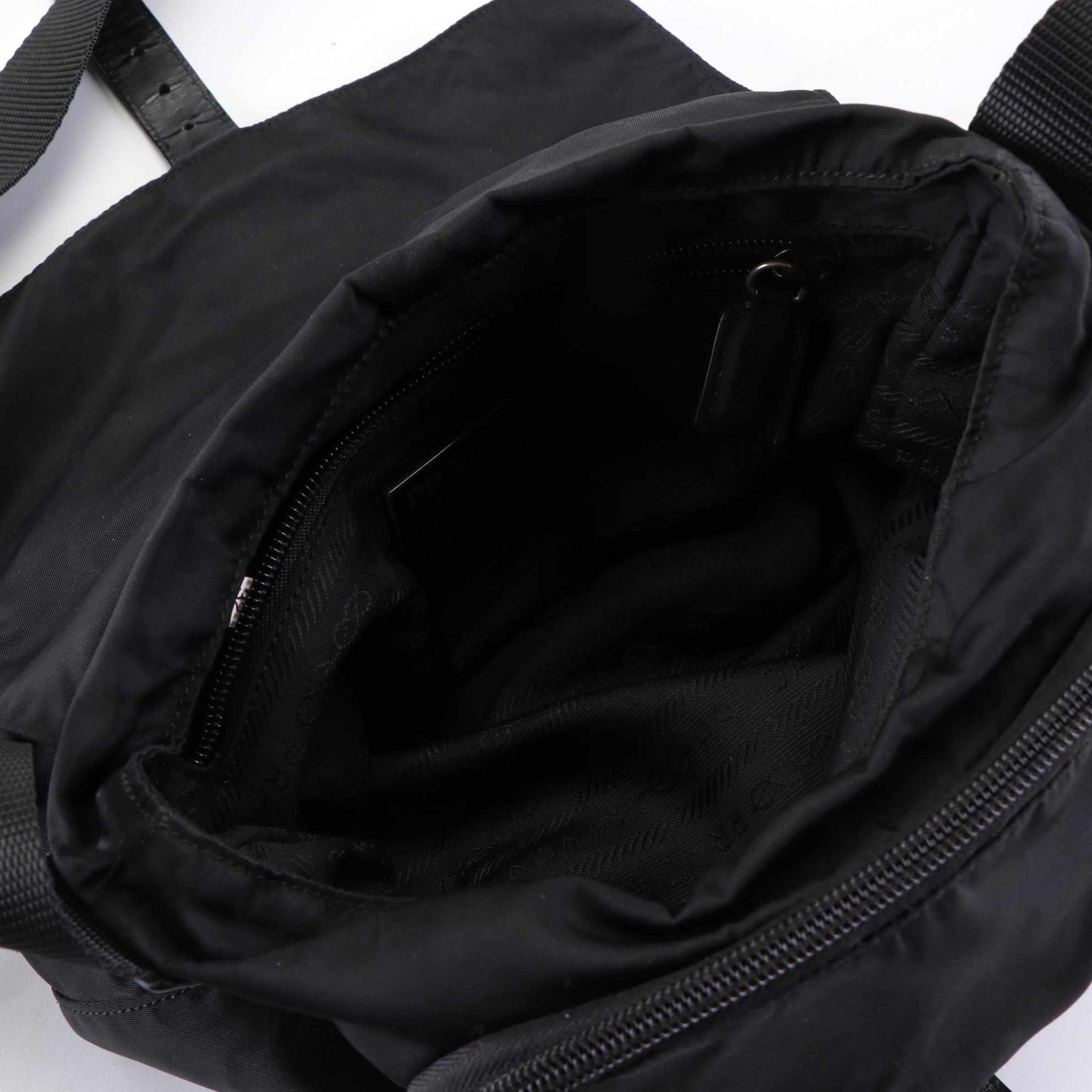 Prada Tessuto Nylon Crossbody Bag