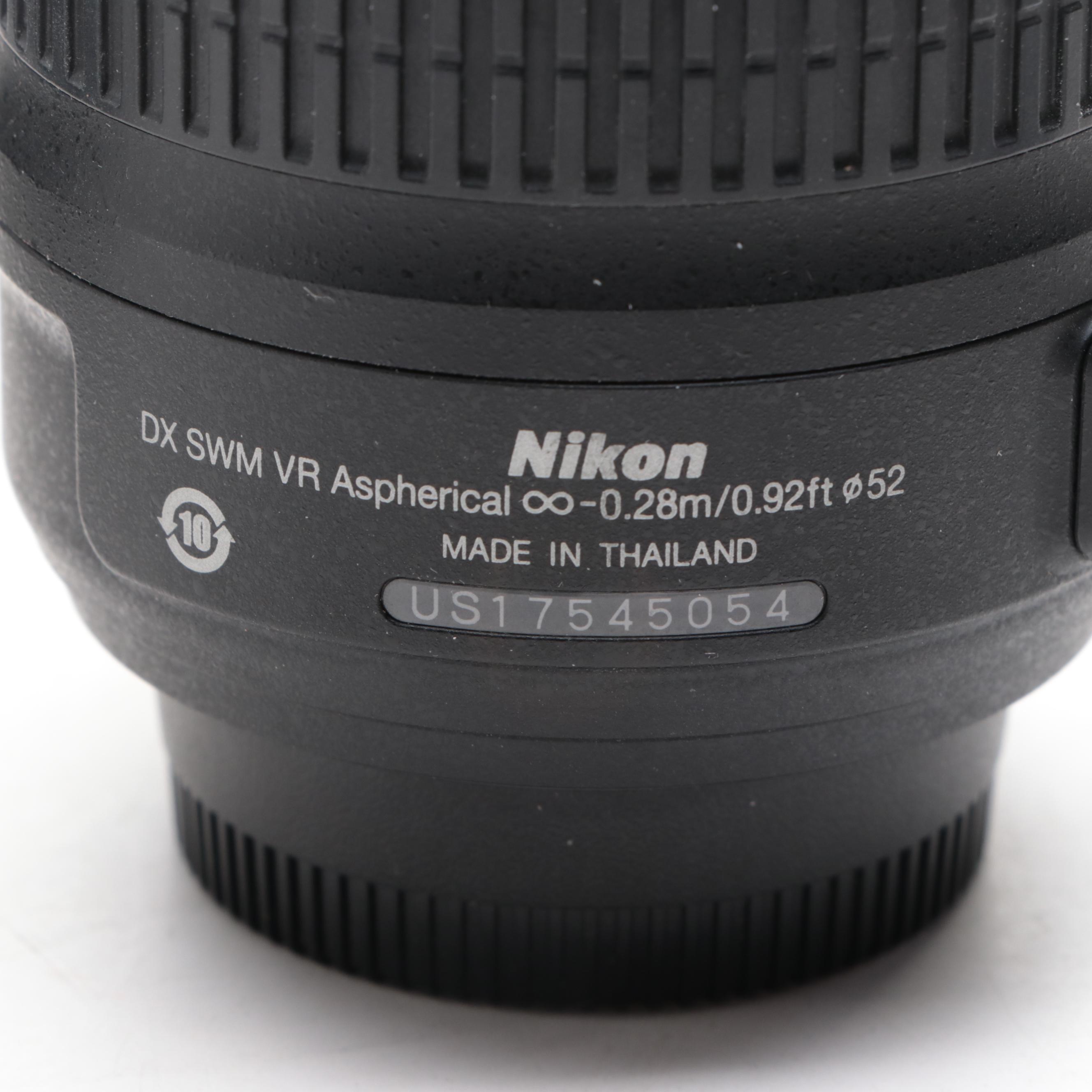 Nikon D3000 Digital Camera with AF-S Nikkor 18-55mm Lens and Battery Charger