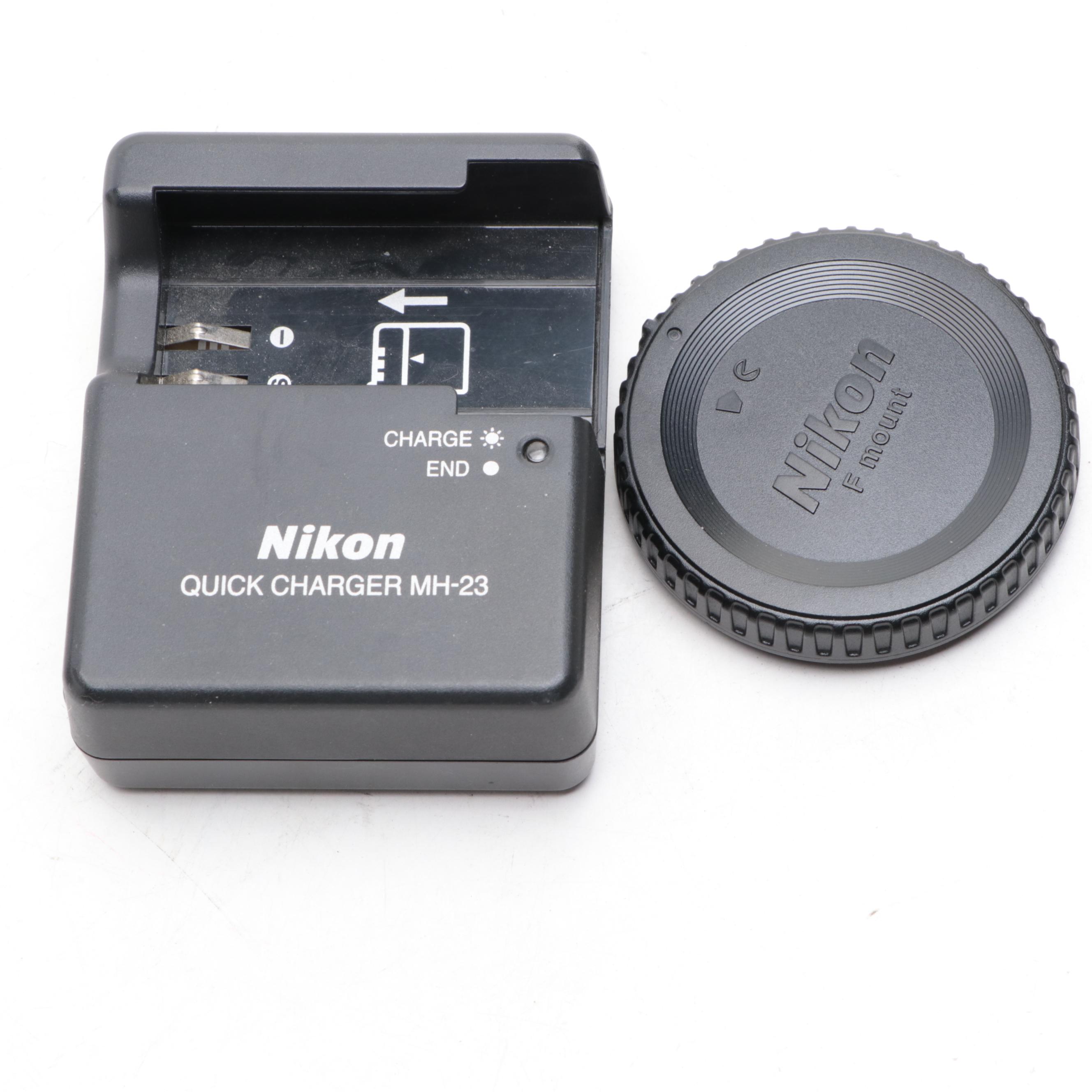 Nikon D3000 Digital Camera with AF-S Nikkor 18-55mm Lens and Battery Charger