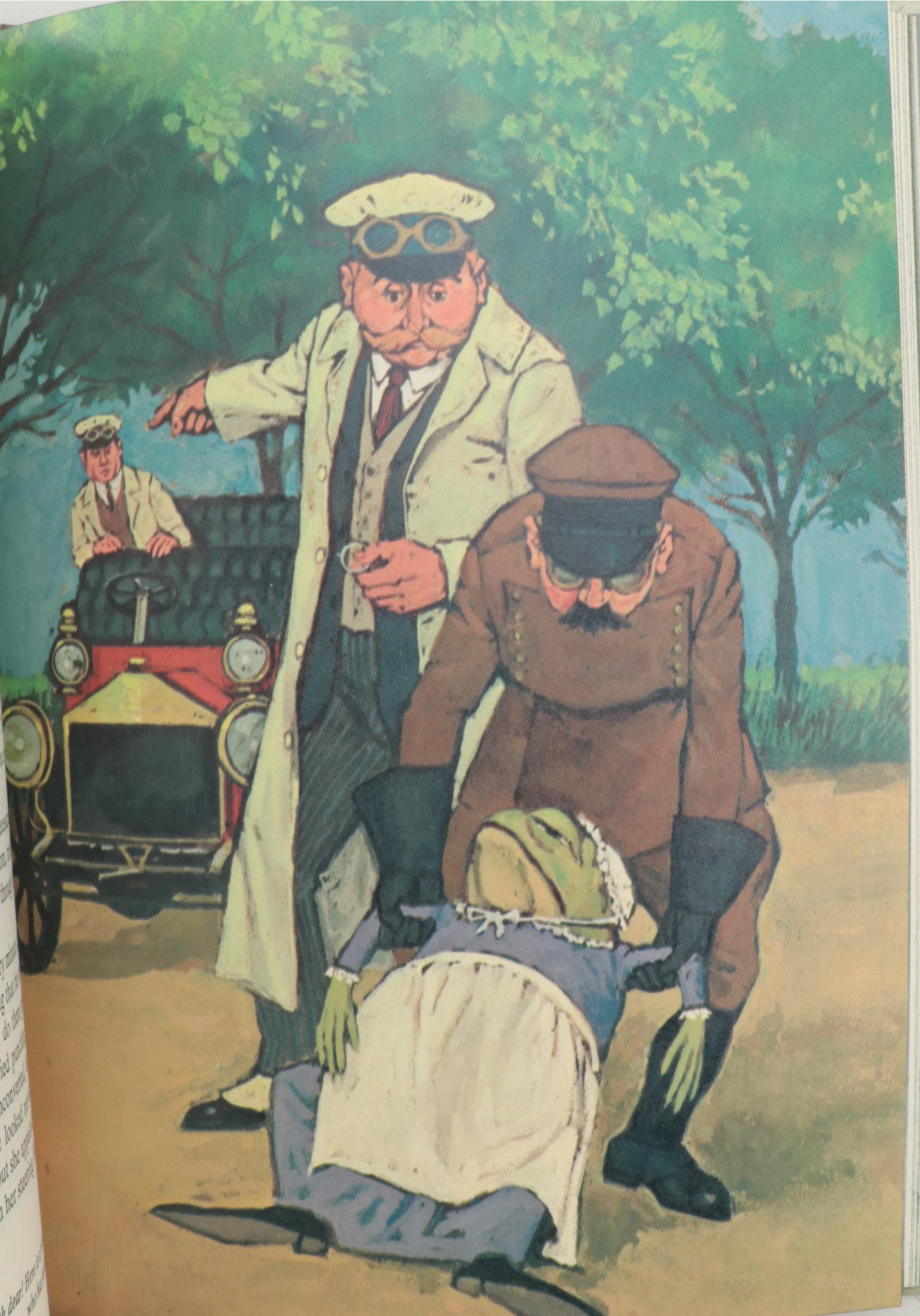 Illustrated "The Wind in the Willows" by Kenneth Grahame, 1977