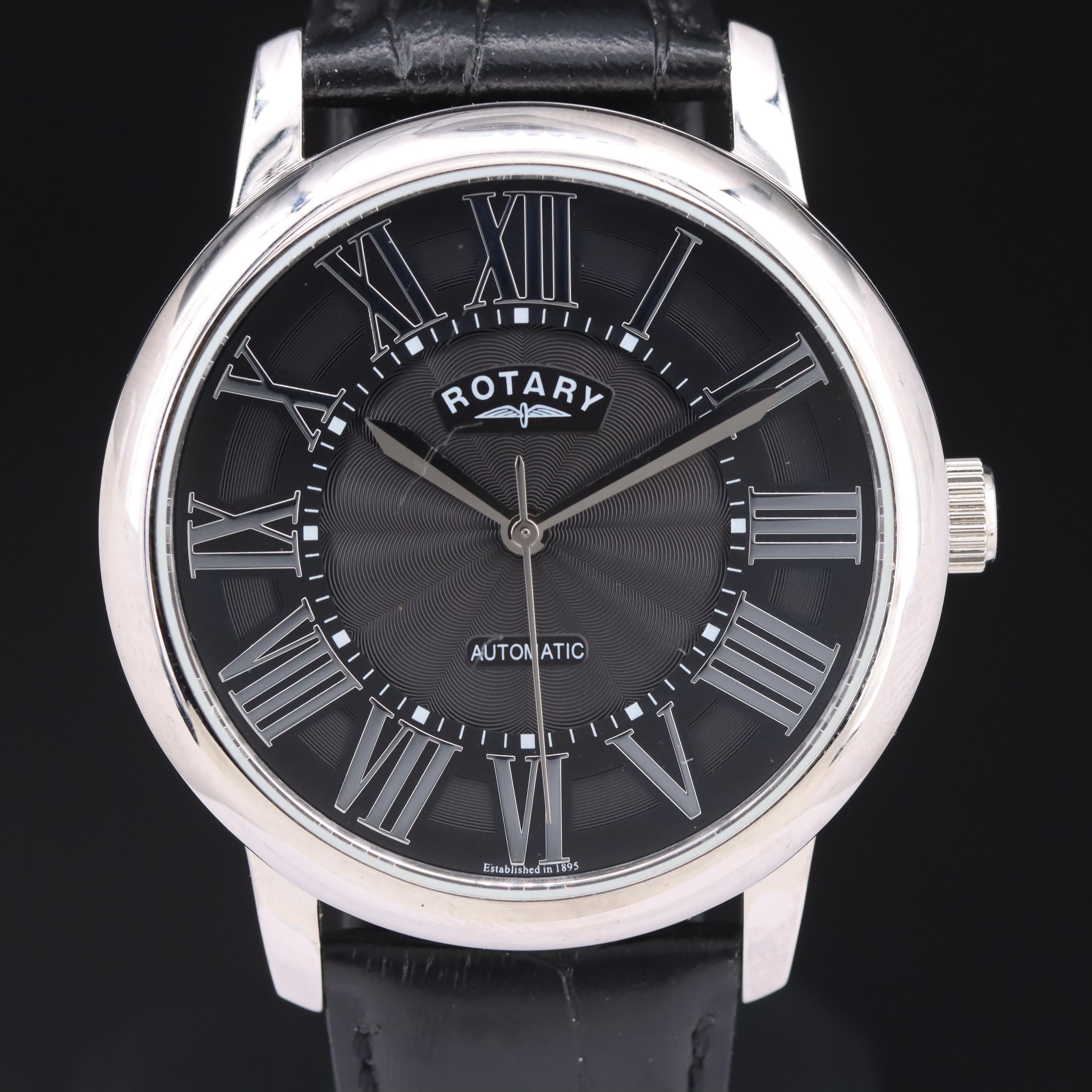 Rotary Automatic 1895 Stainless Steel Watch