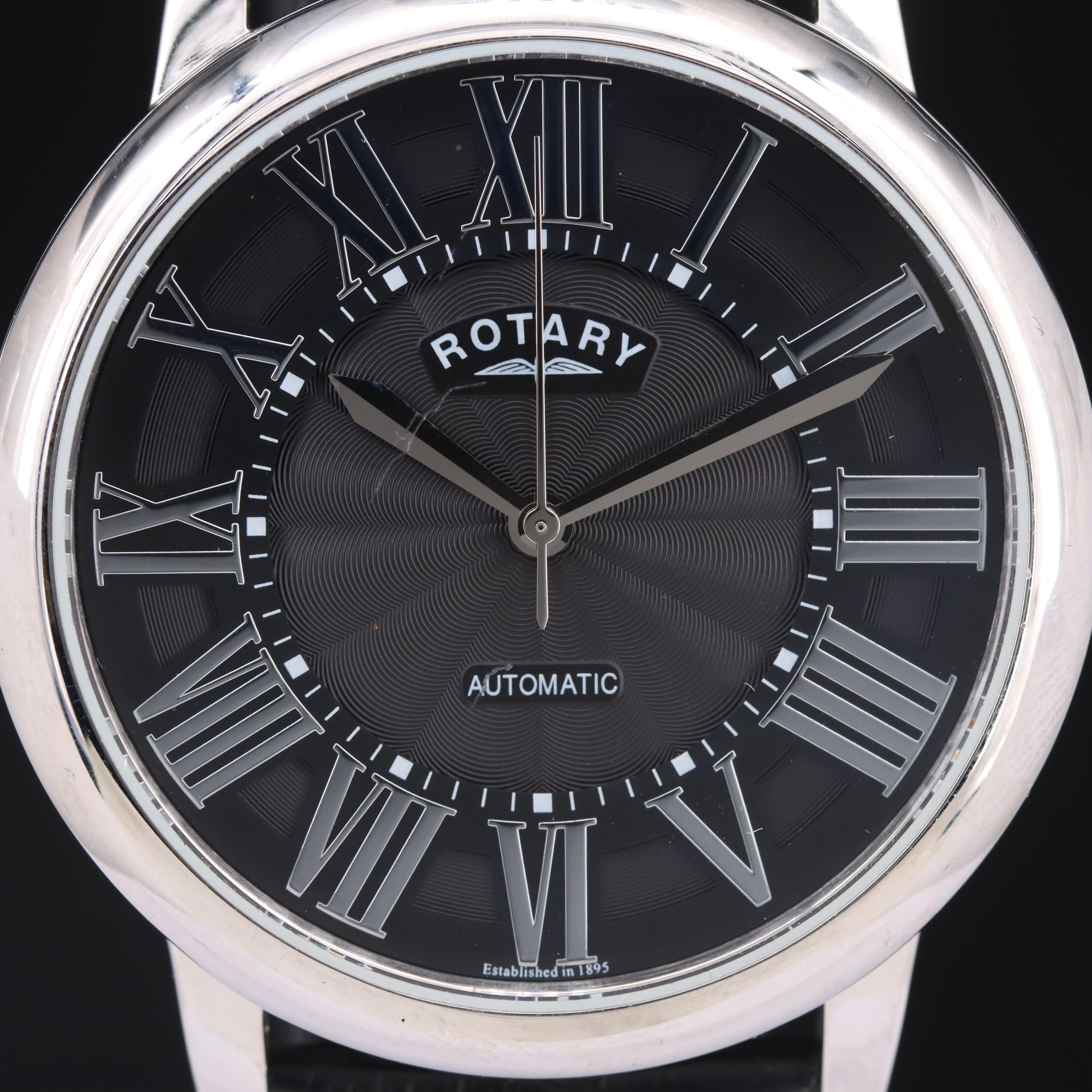 Rotary Automatic 1895 Stainless Steel Watch