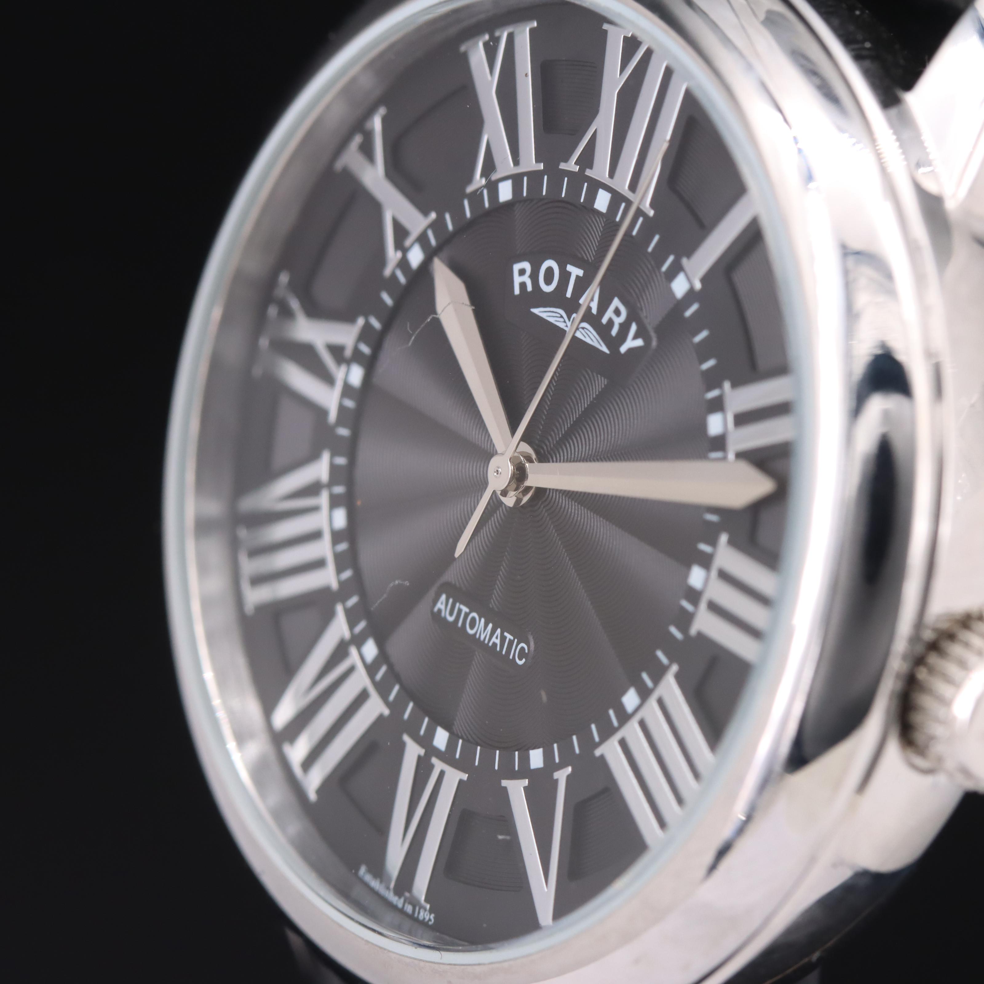 Rotary Automatic 1895 Stainless Steel Watch