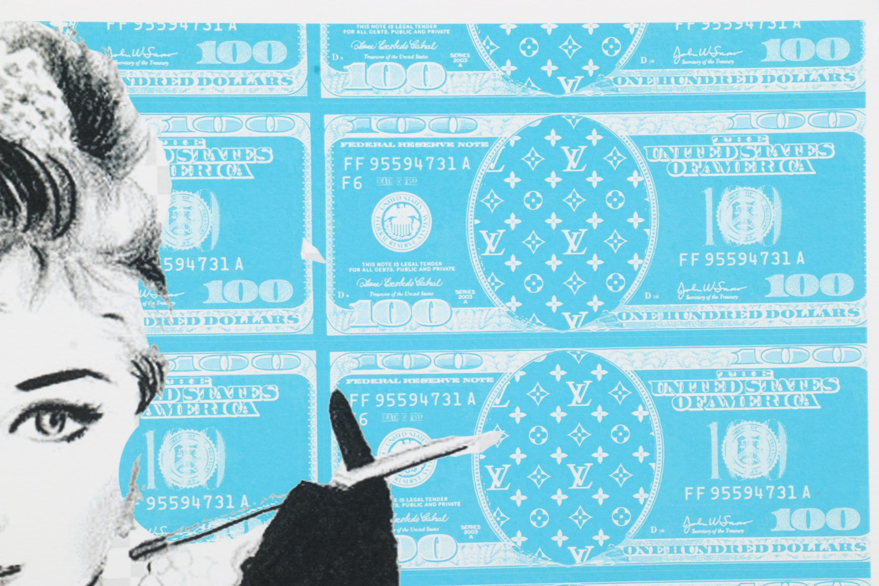 Death NYC Pop Art Digital Print "Audrey Hepburn - Breakfast at Tiffany's"