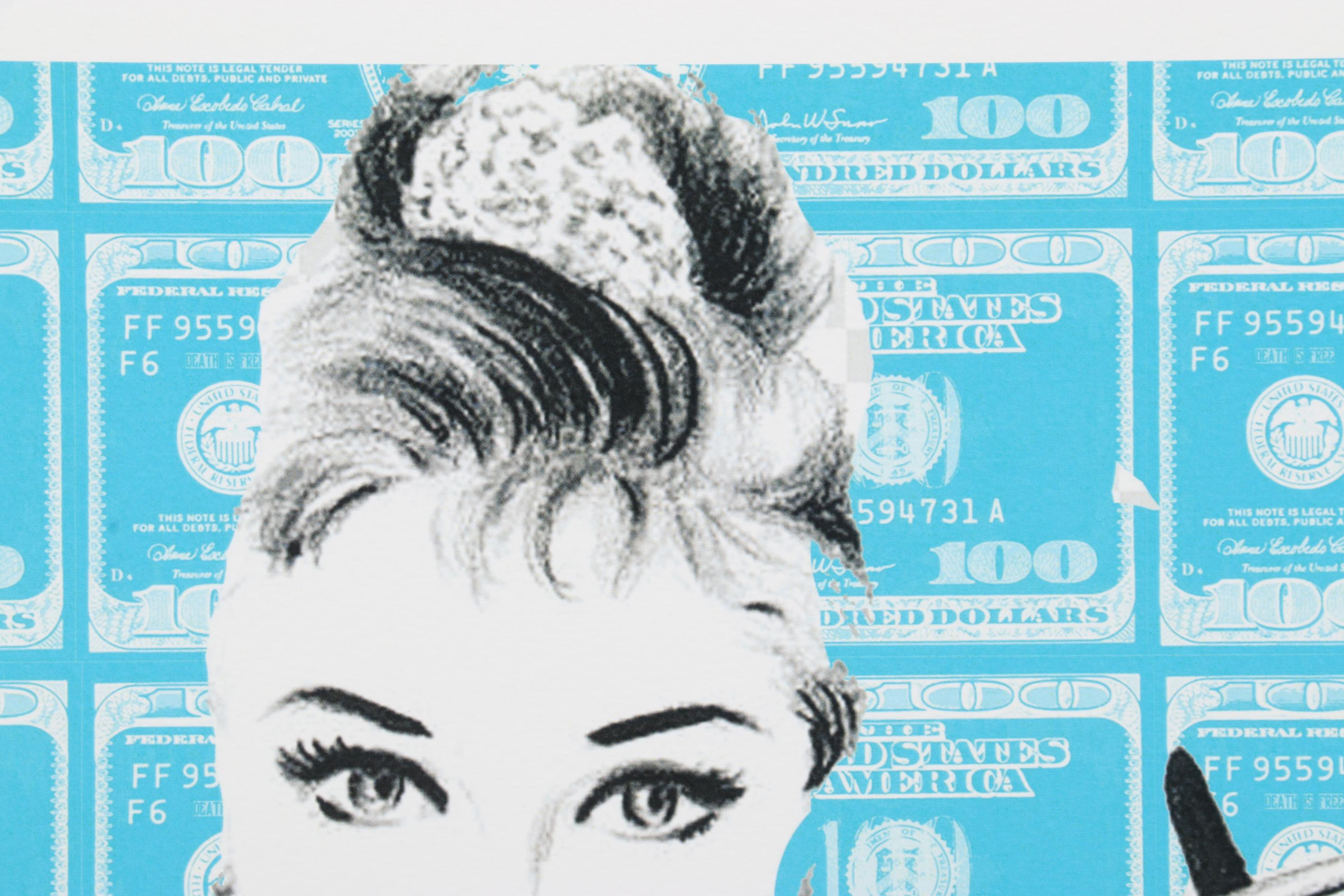 Death NYC Pop Art Digital Print "Audrey Hepburn - Breakfast at Tiffany's"
