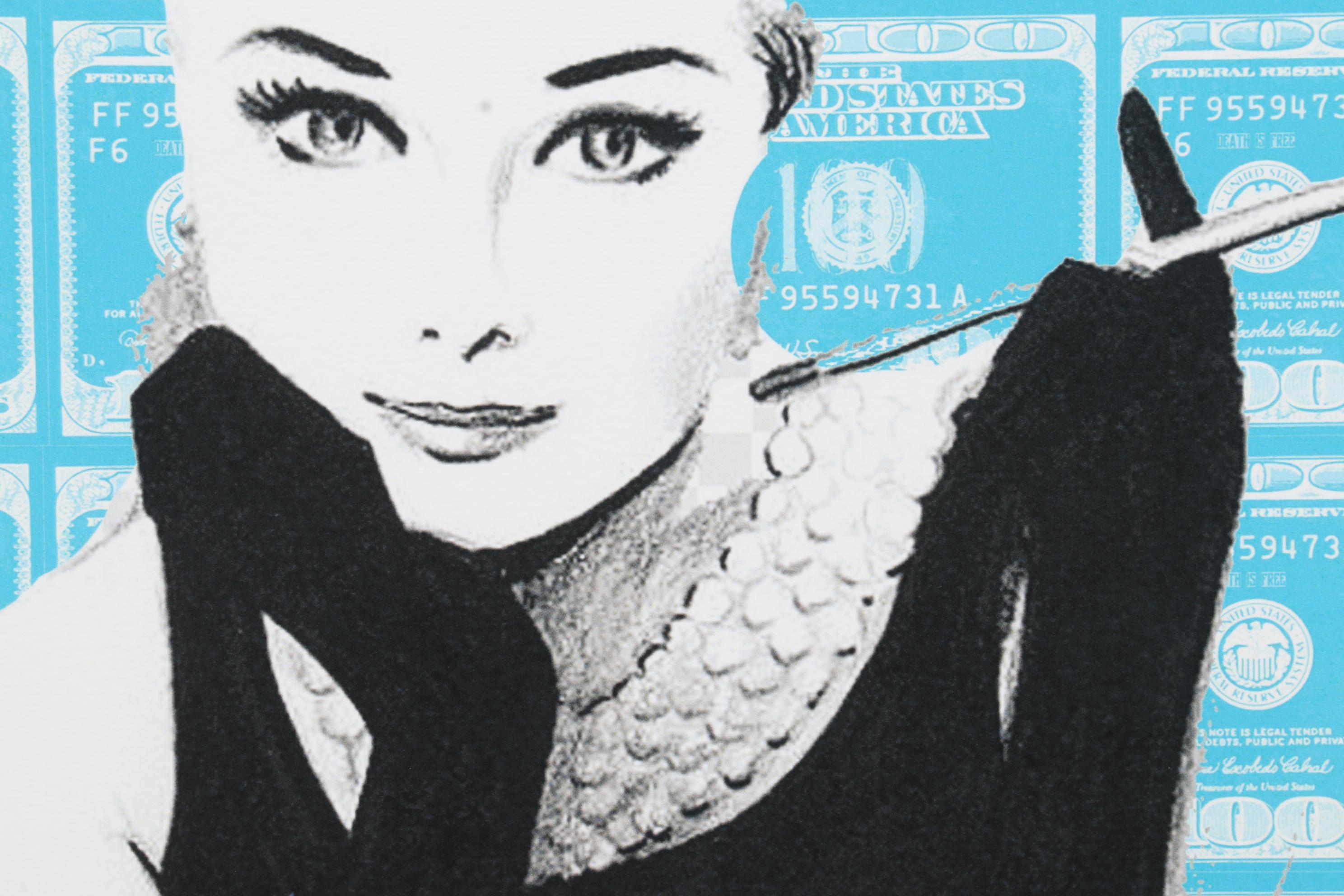 Death NYC Pop Art Digital Print "Audrey Hepburn - Breakfast at Tiffany's"