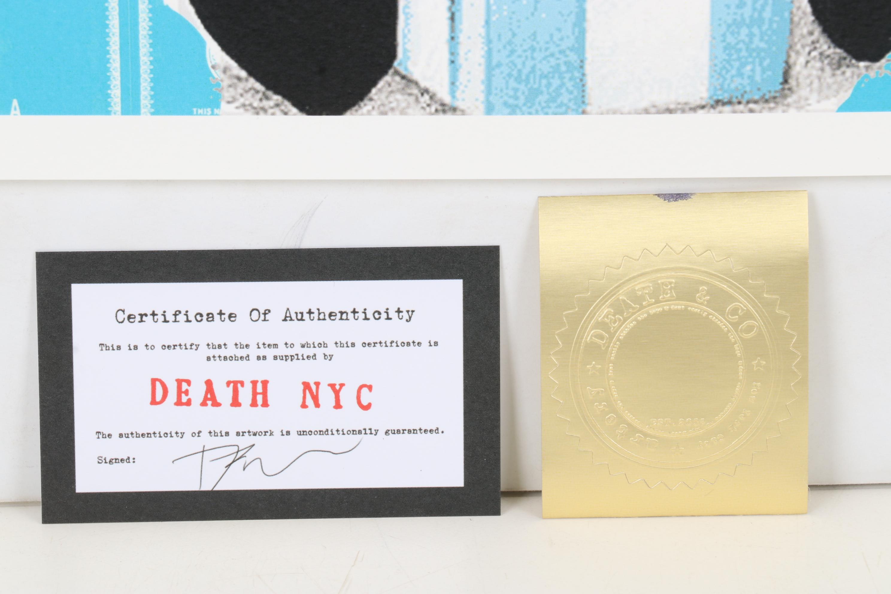 Death NYC Pop Art Digital Print "Audrey Hepburn - Breakfast at Tiffany's"