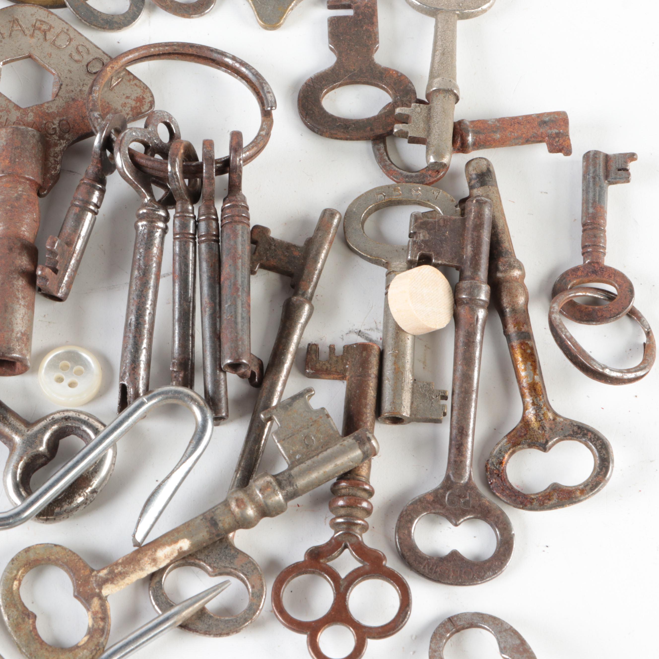 Skeleton, Master and Clock Winding Keys