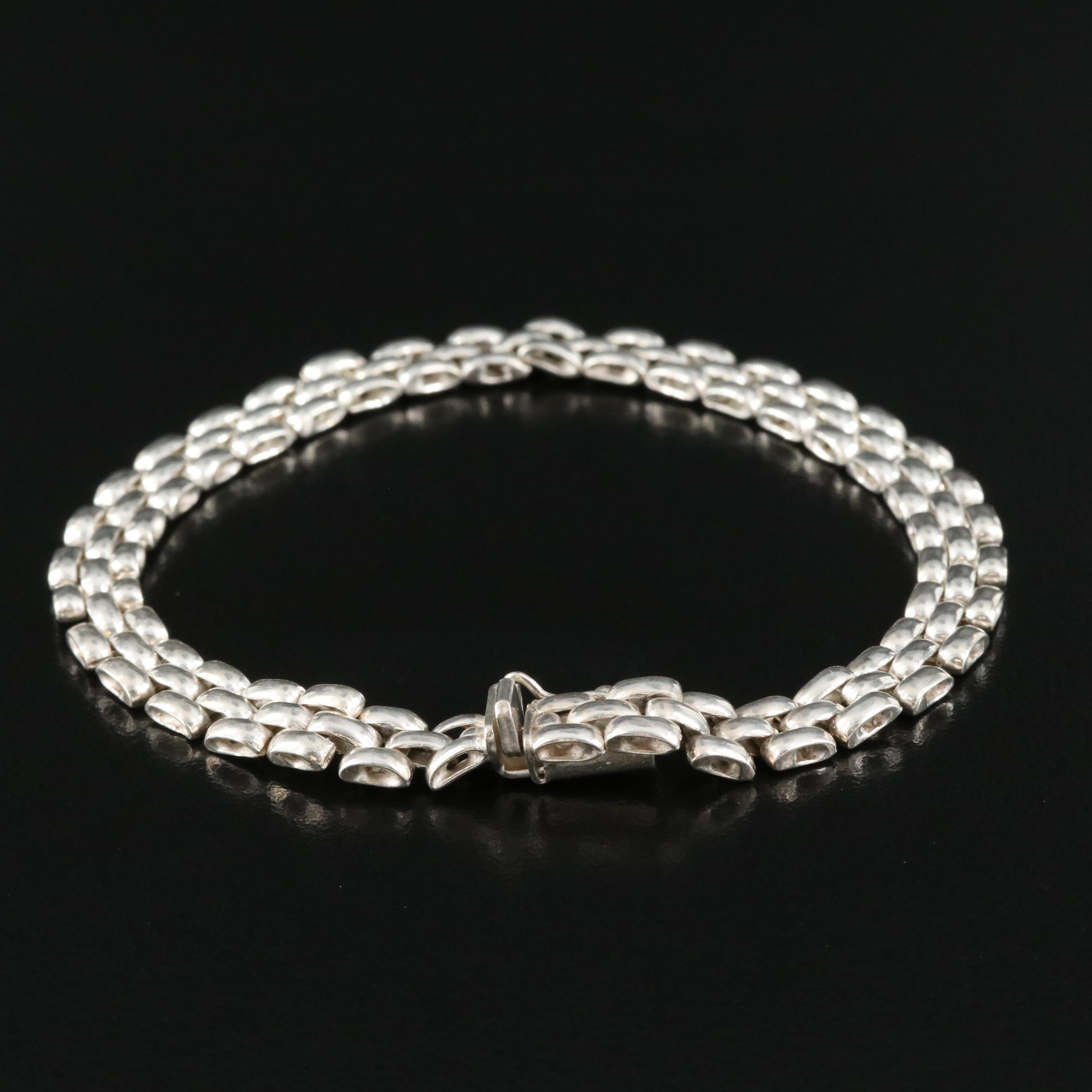Sterling Panther Bracelet