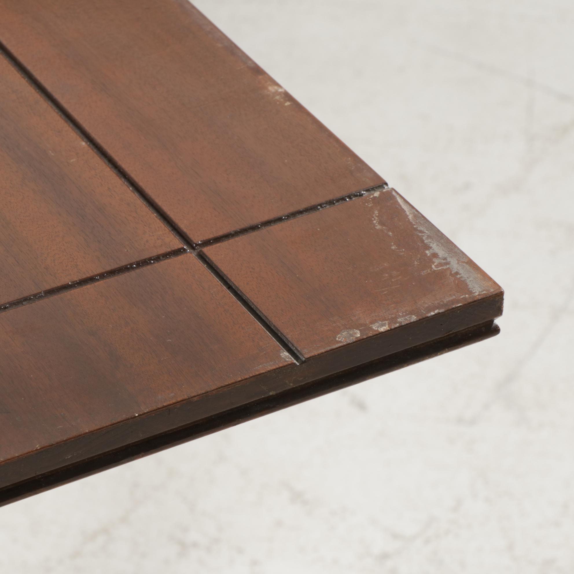 Jacobean Revival Walnut Dining Table, Chairs and Sideboard, circa 1930