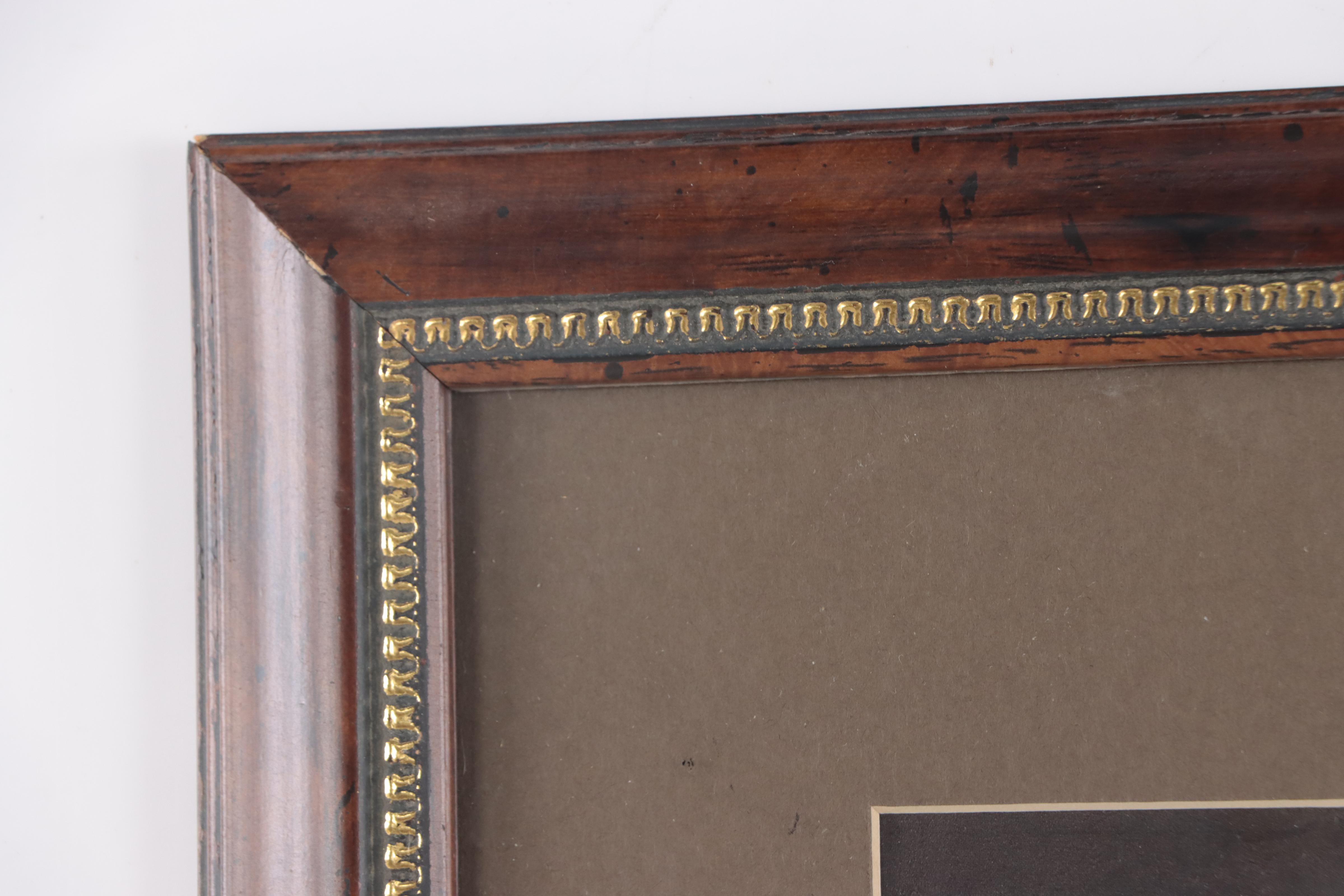 Offset Lithograph of Anthropomorphic Dog Portrait