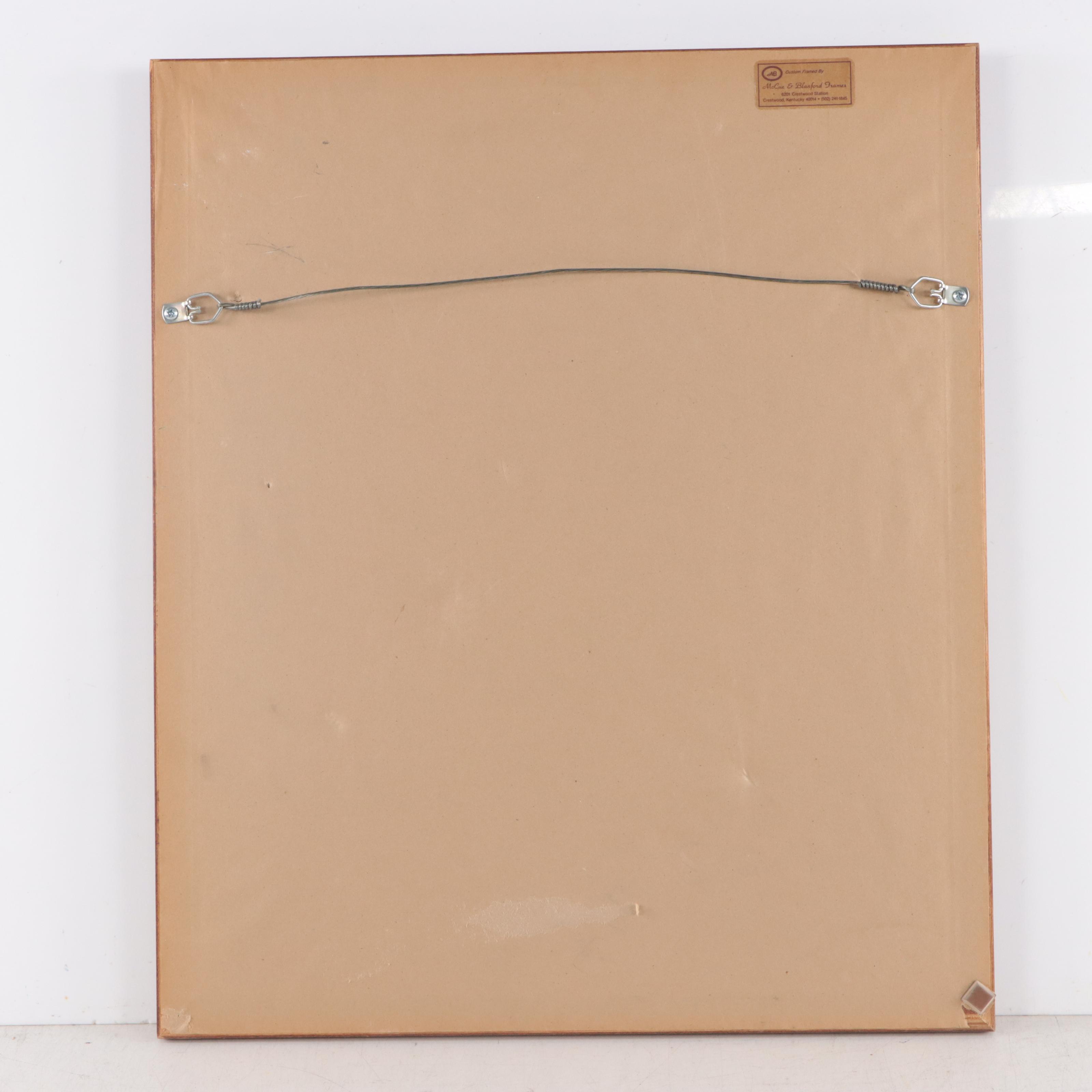 John Ruthven Offset Lithograph "Killdeer"