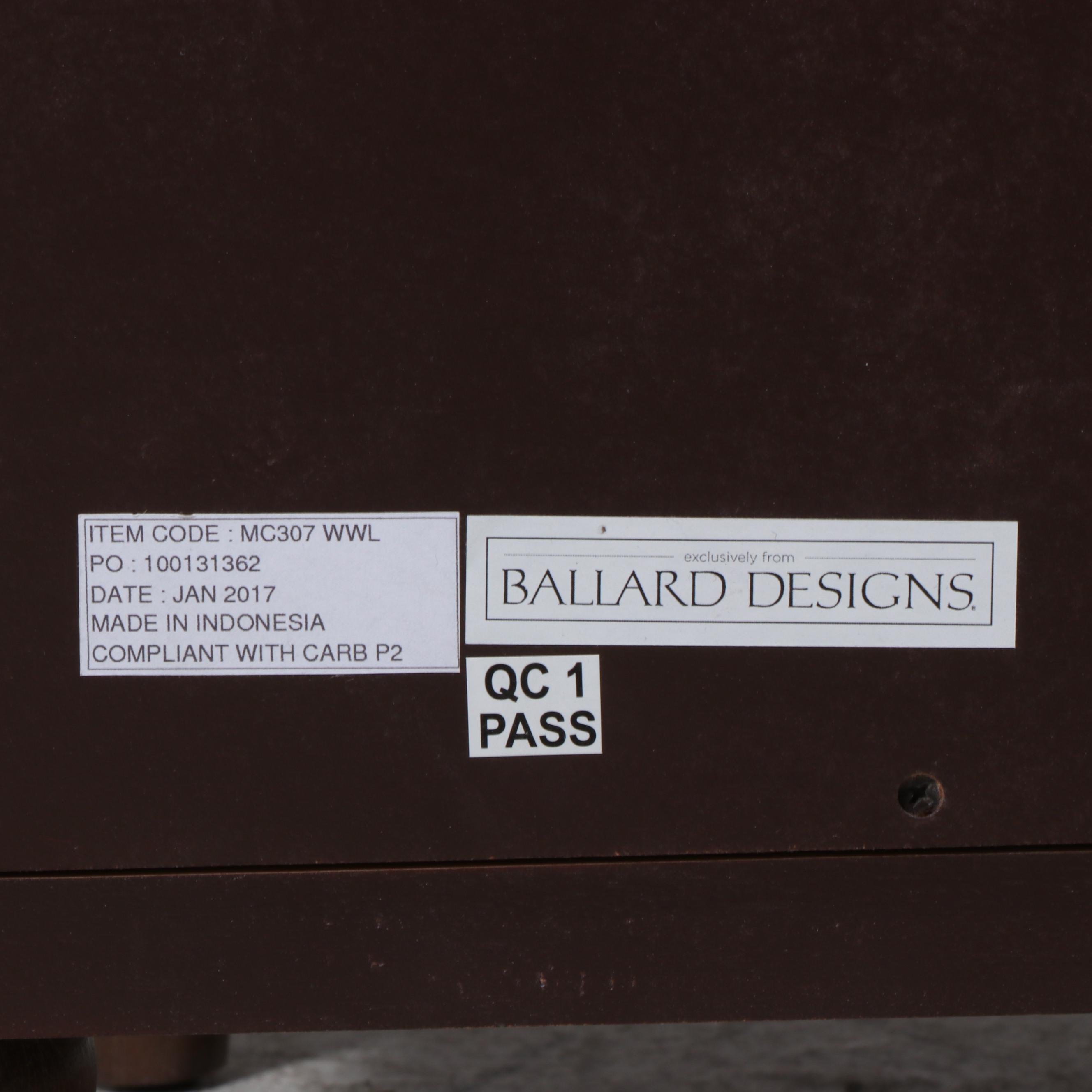 Ballard Designs "Isabella" Hardwood Six-Drawer Chest