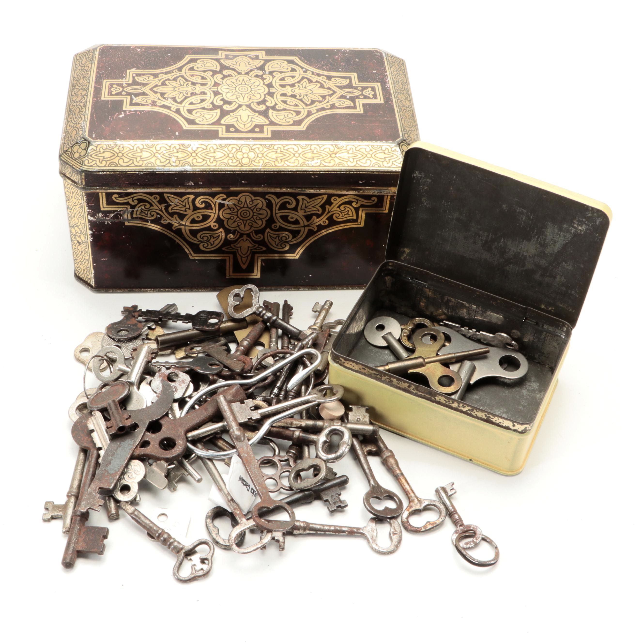 Skeleton, Master and Clock Winding Keys