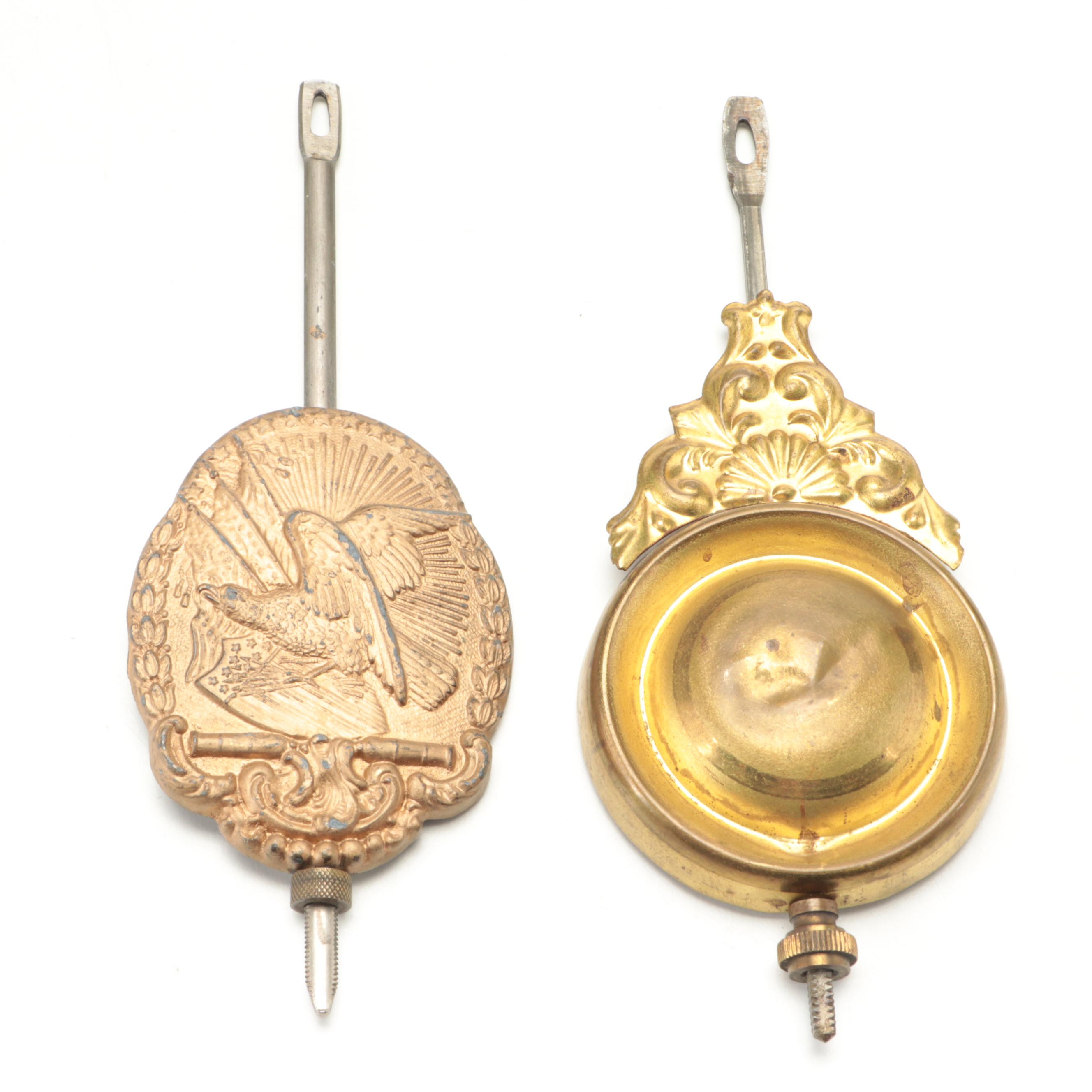 New Haven Clock Co. Pressed Oak Gingerbread Mantel Clock, Late 19th/ Early 20th